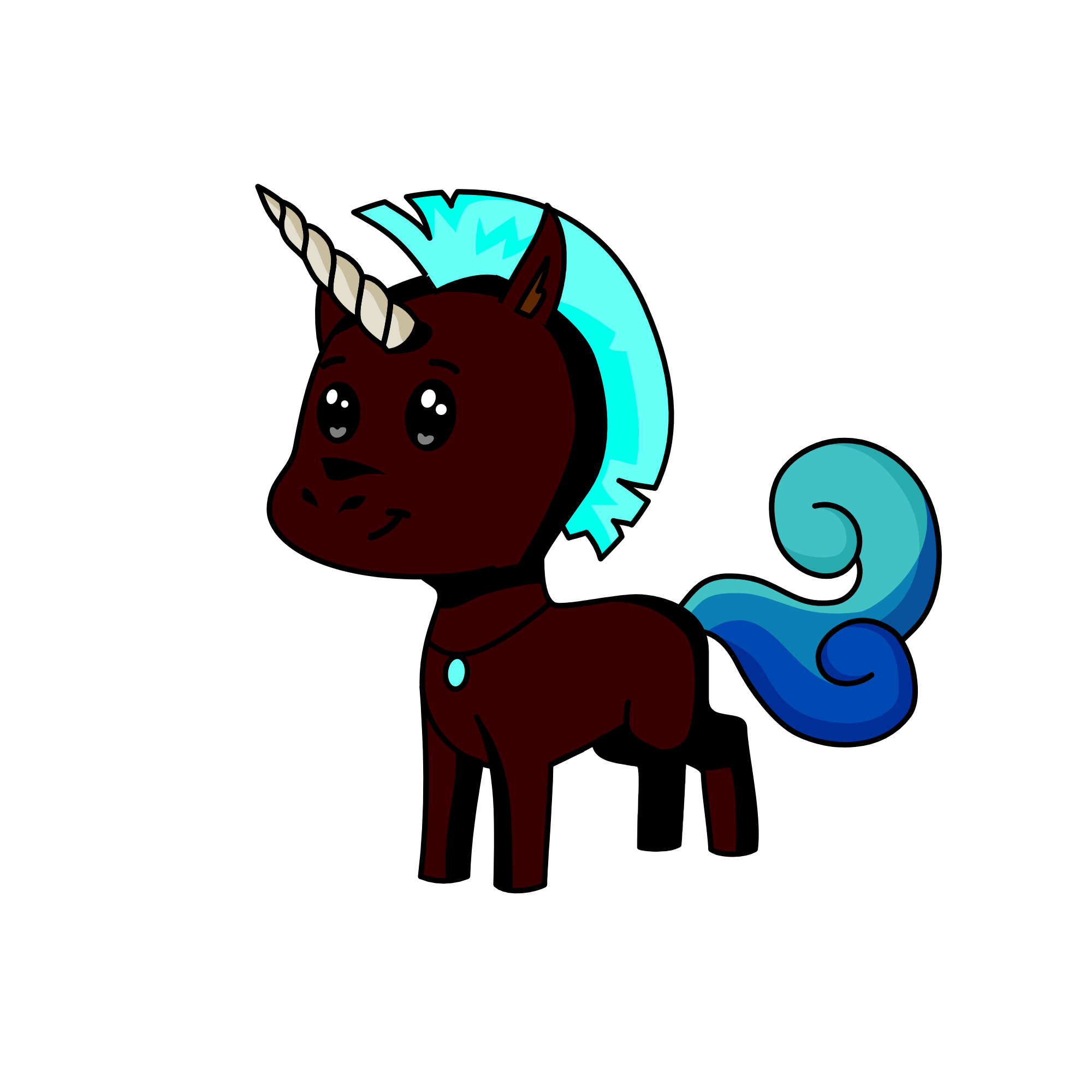Moon, the unicorn