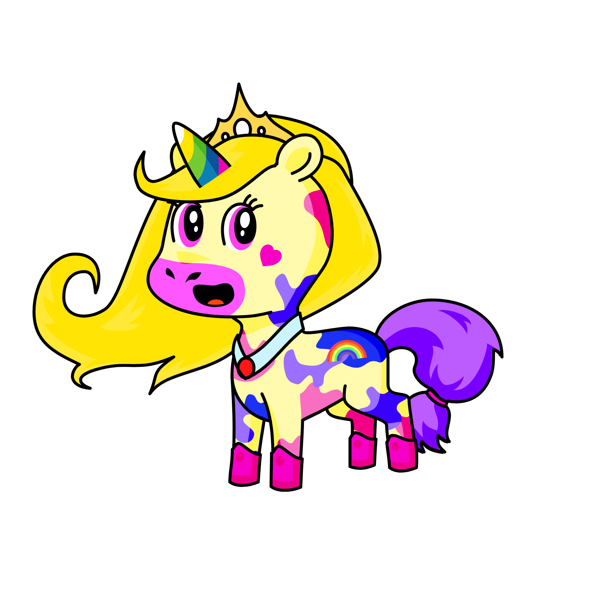 Rebecca, the unicorn