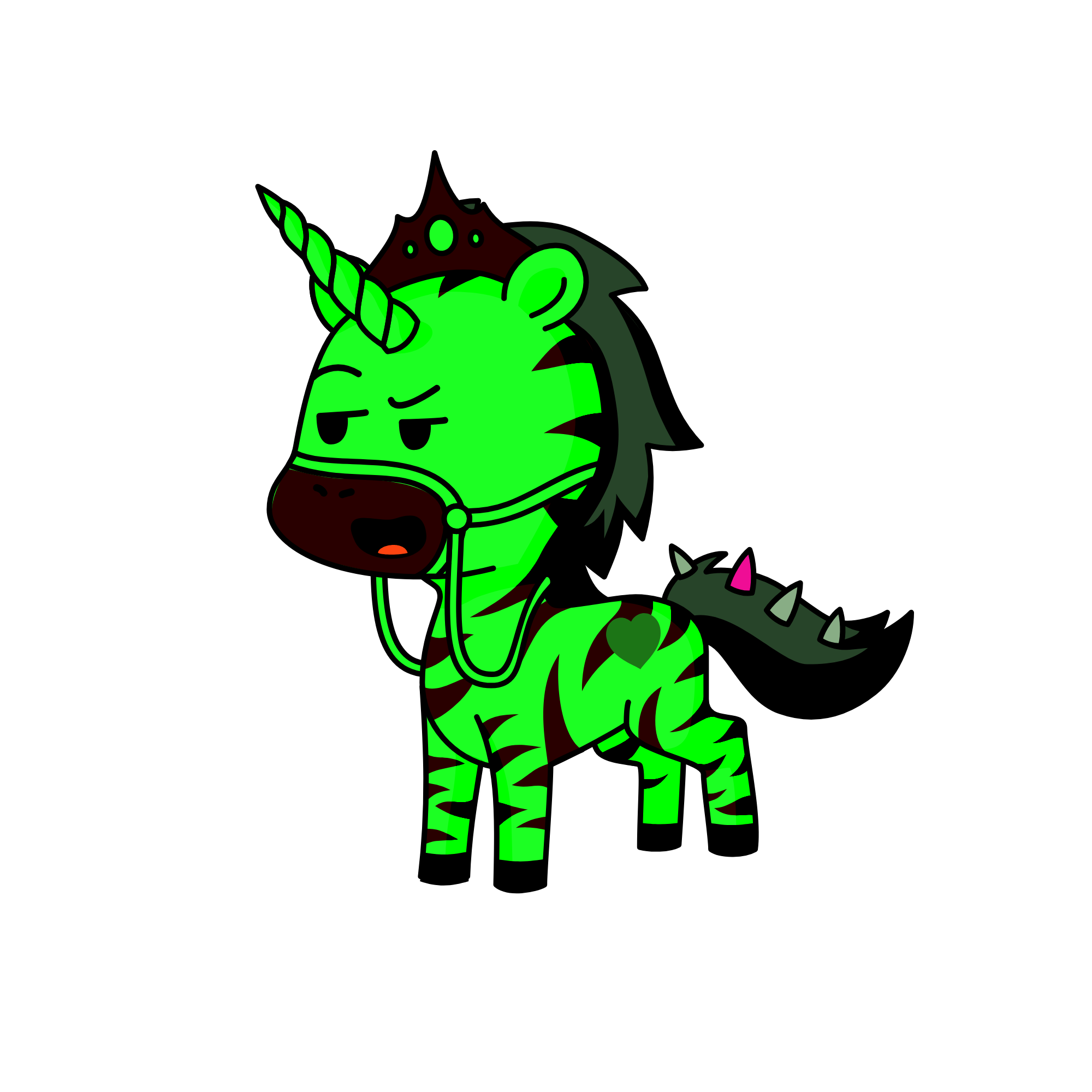 Whizzy, the unicorn