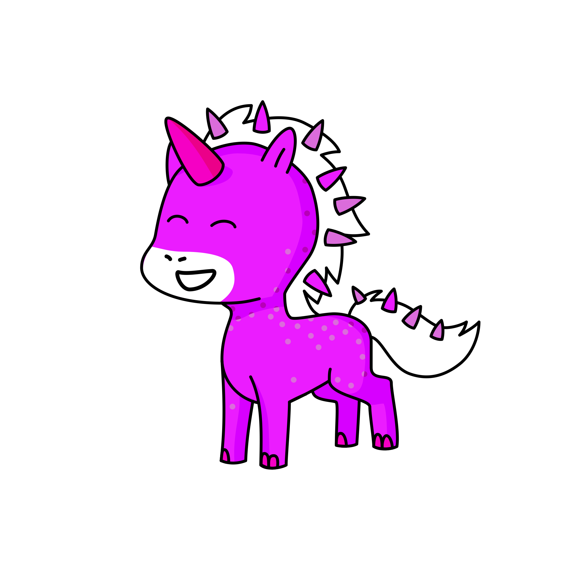 Pinkie, the unicorn