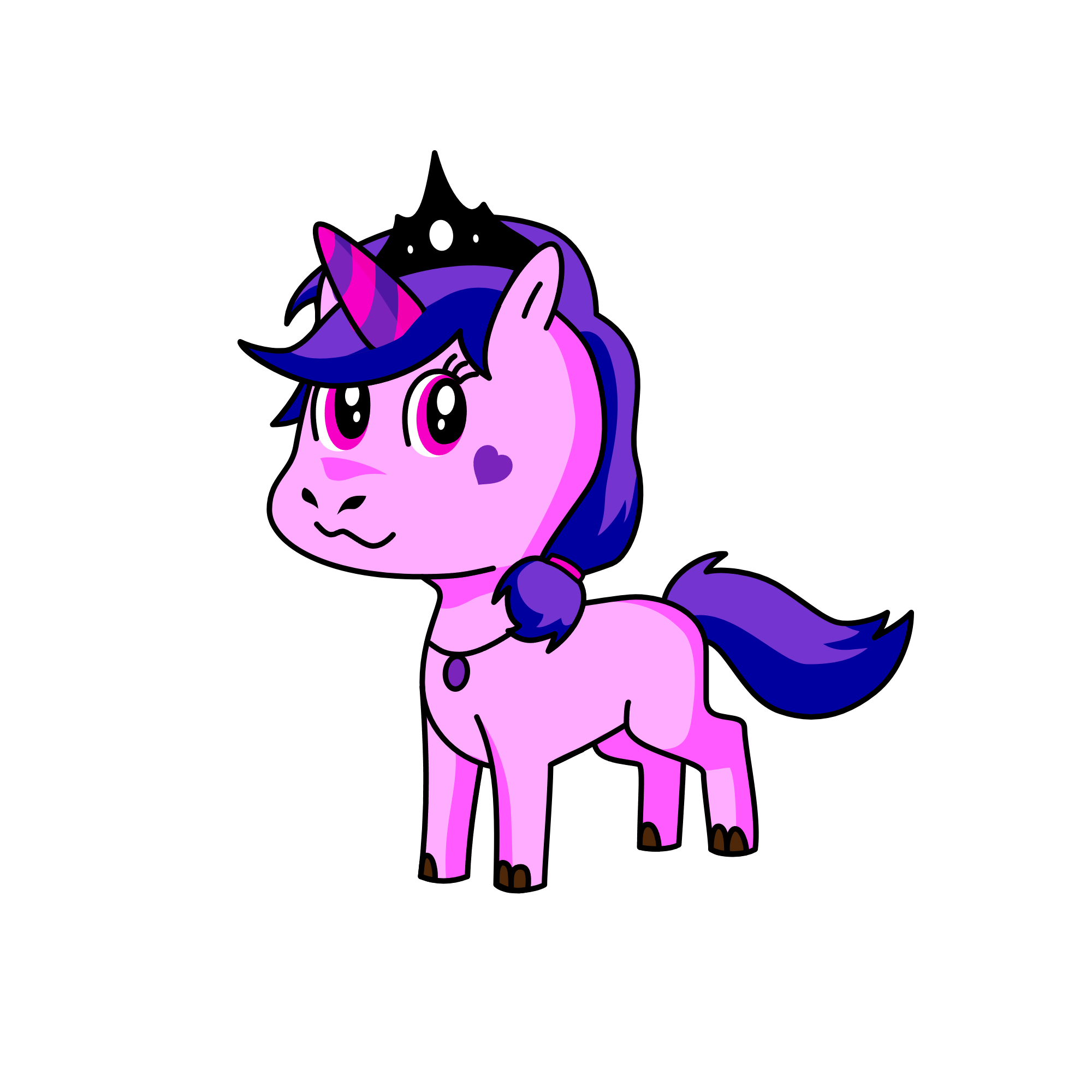 Mella Tonin, the princess of dreams, the unicorn