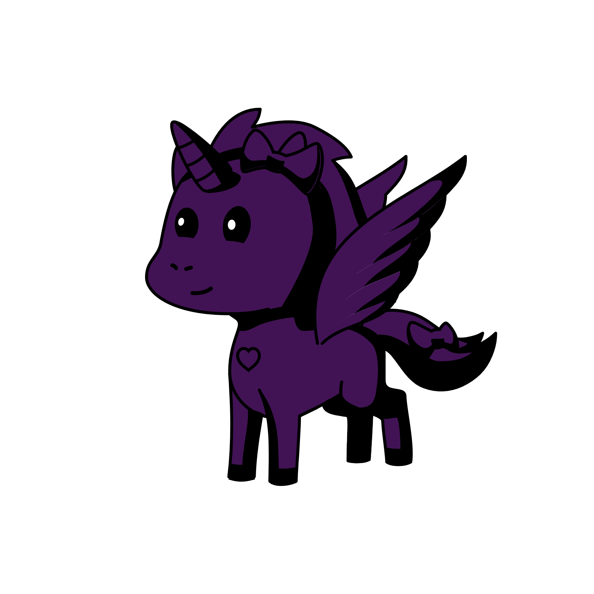 THE MOST PERFECT UNICORN, the unicorn