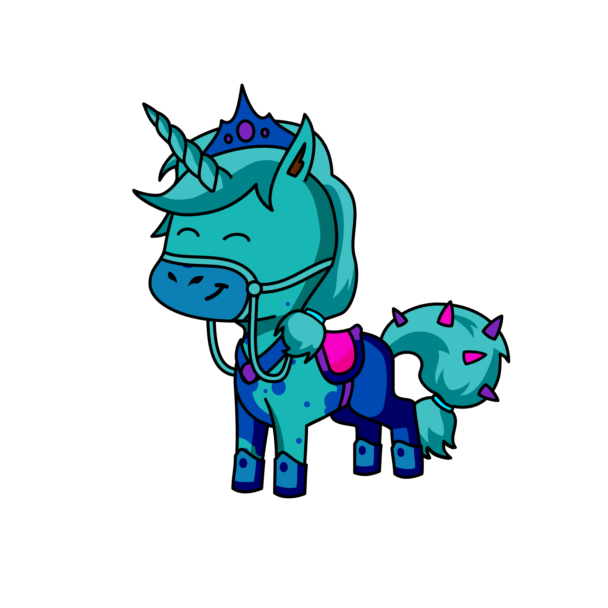 Pepp, the unicorn