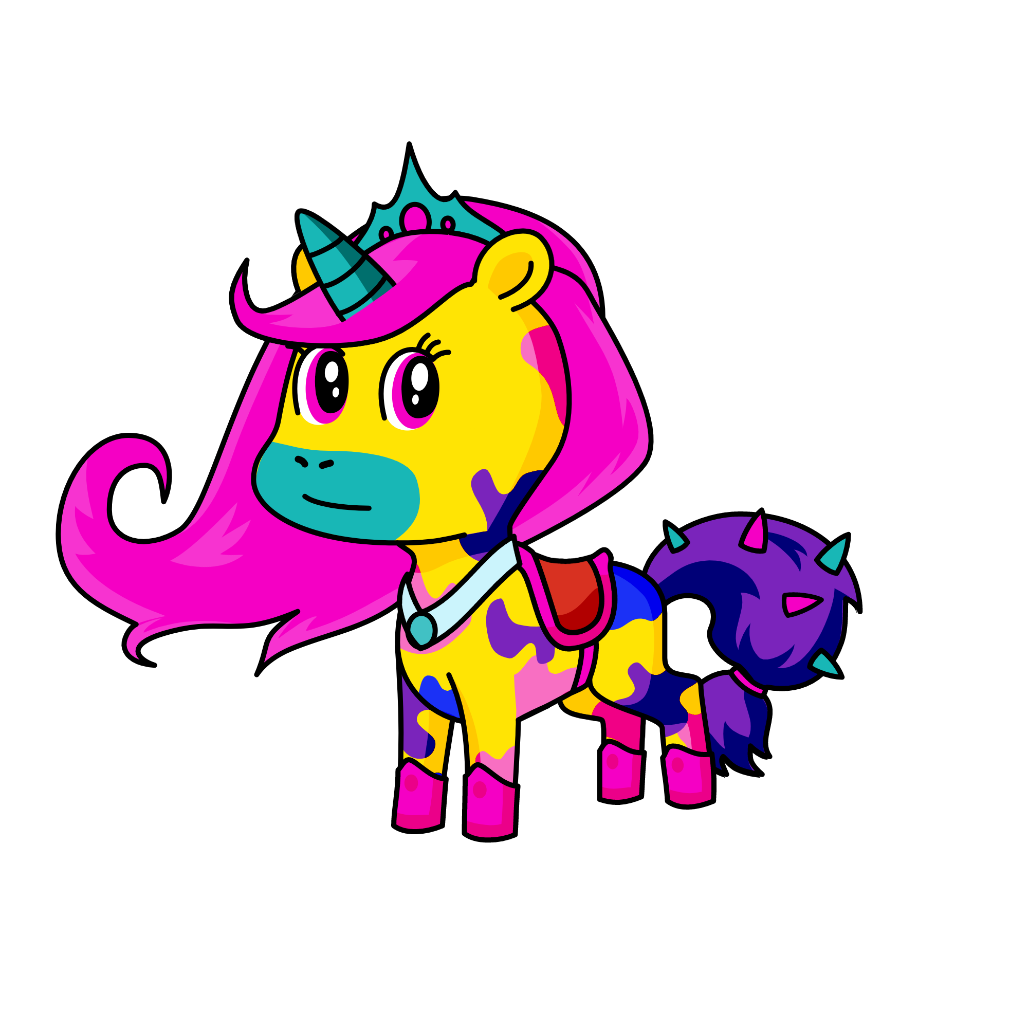 sky corns, the unicorn