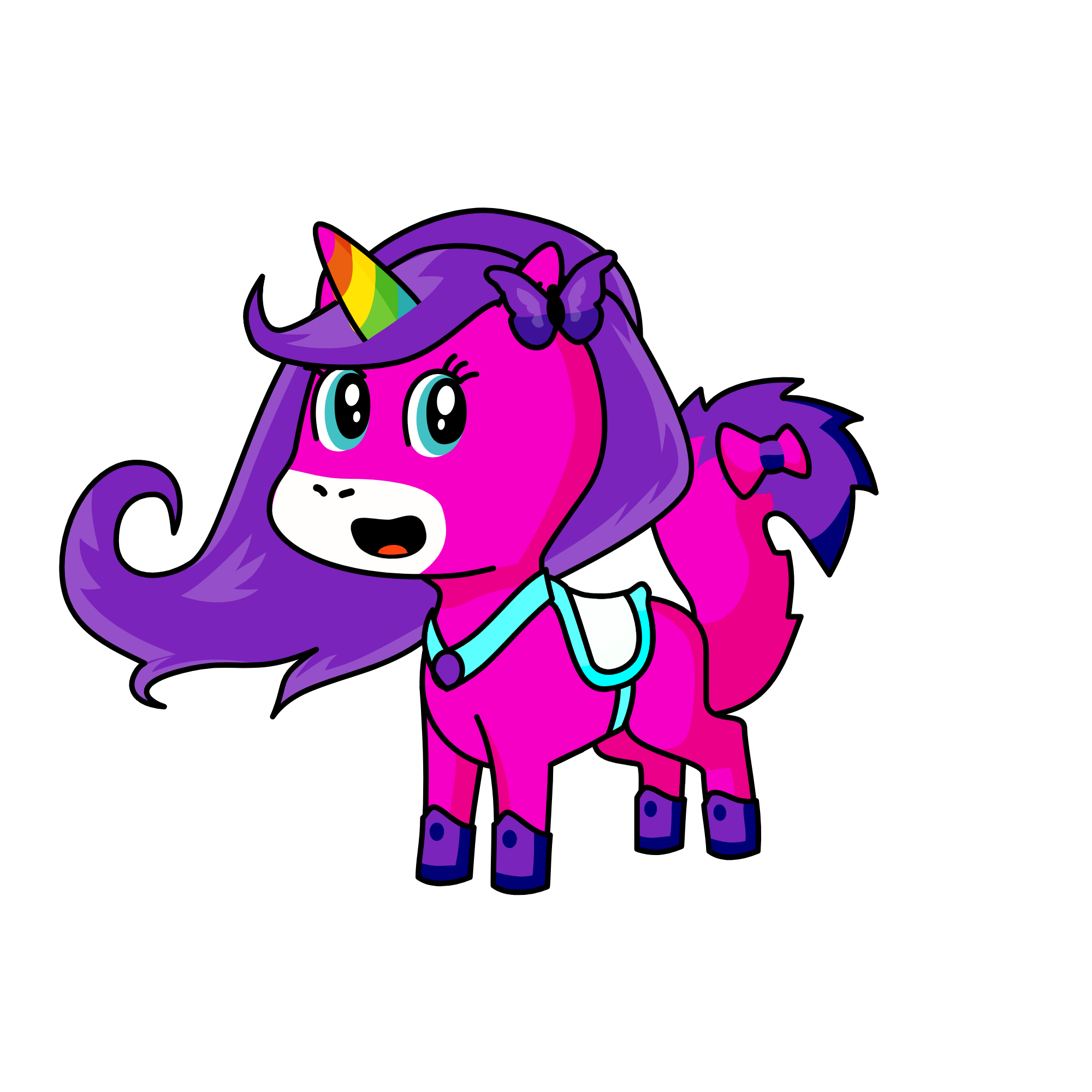 pinkie pie, the unicorn