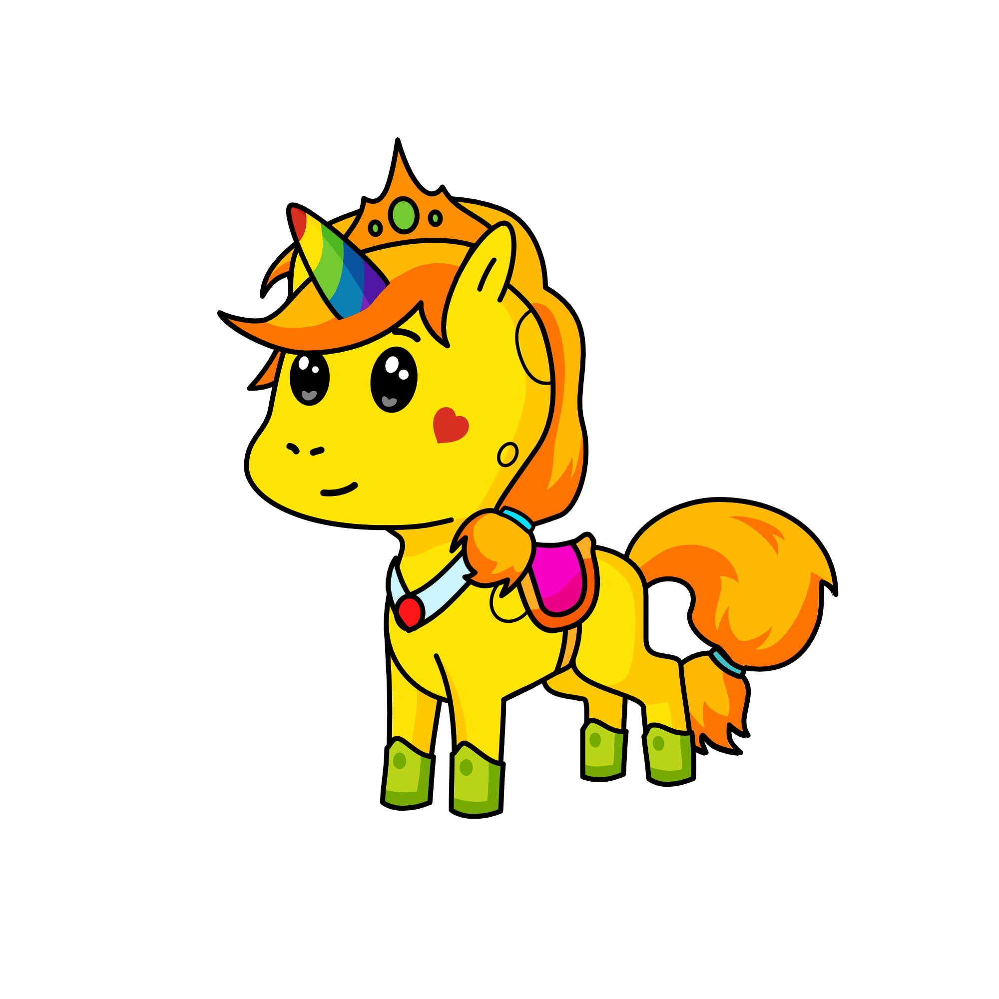 유니, the unicorn