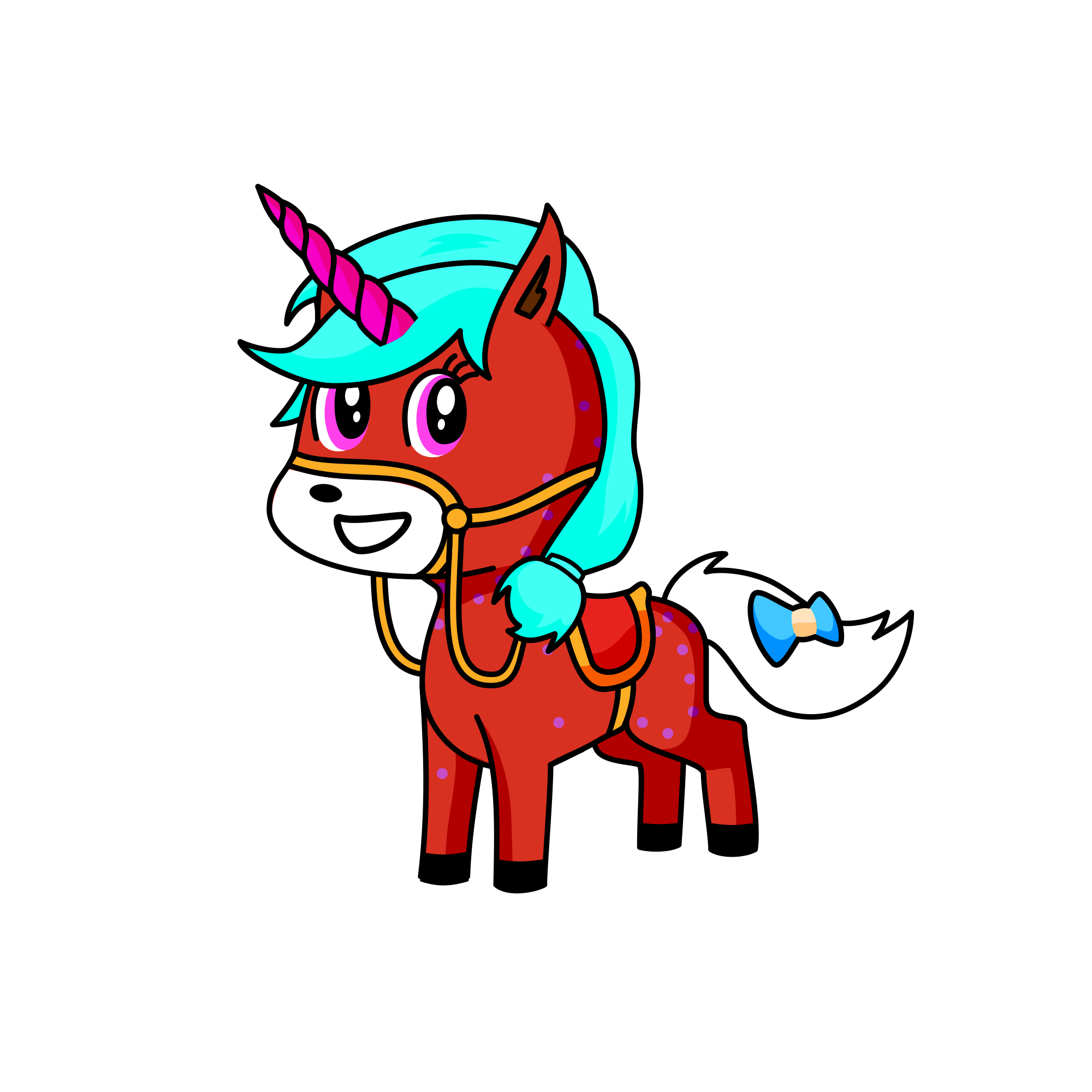 Miss Meme, the unicorn