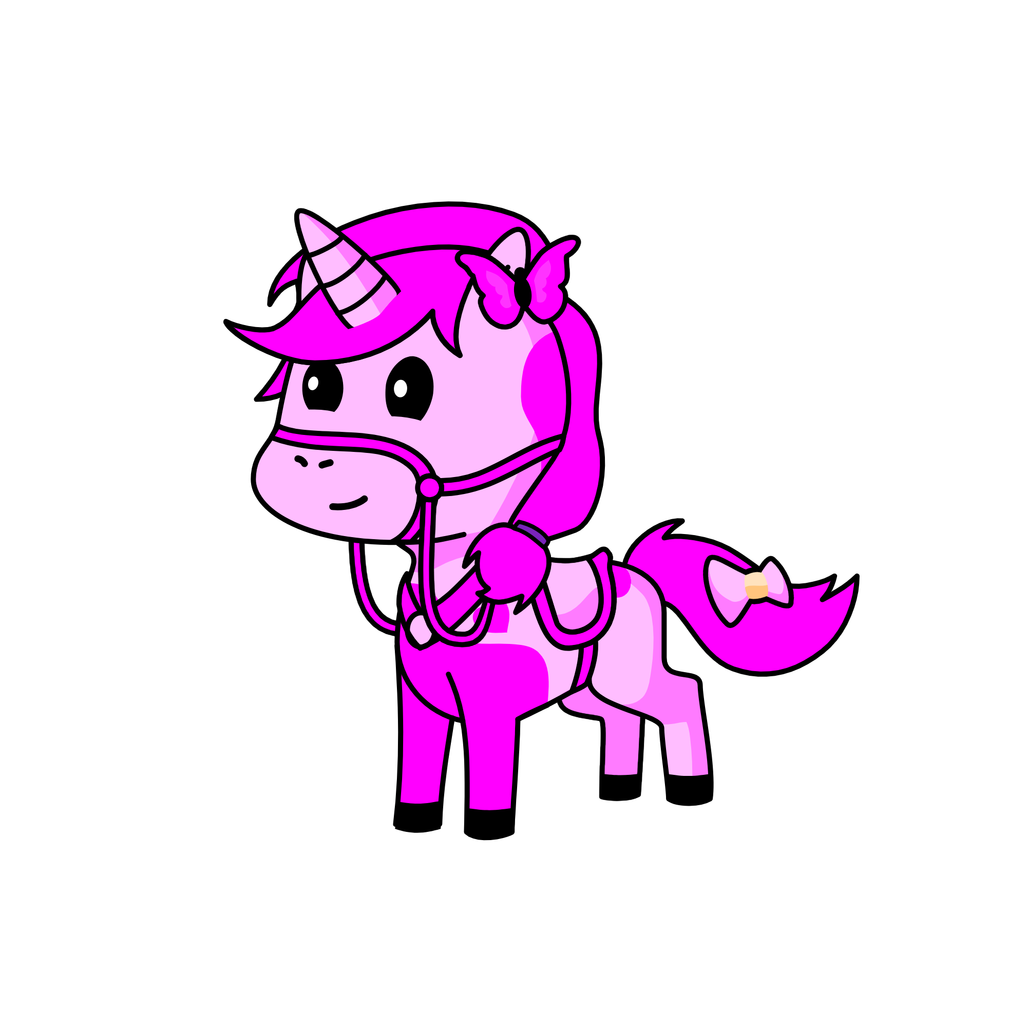 pinky, the unicorn