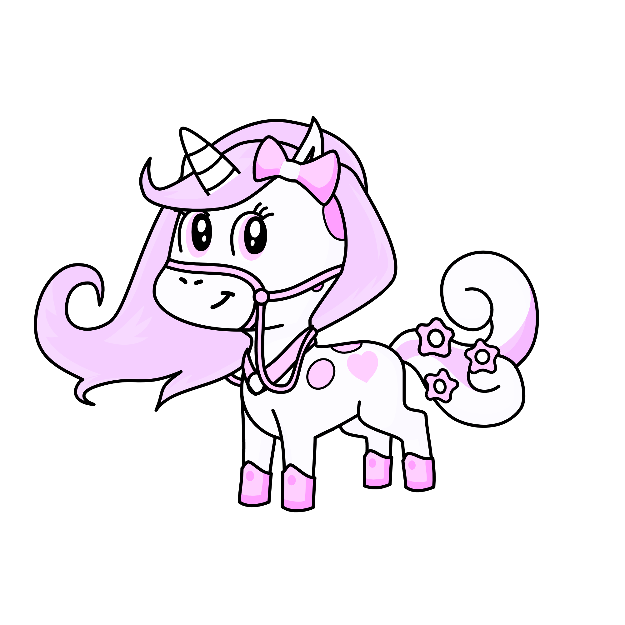 bertha, the unicorn