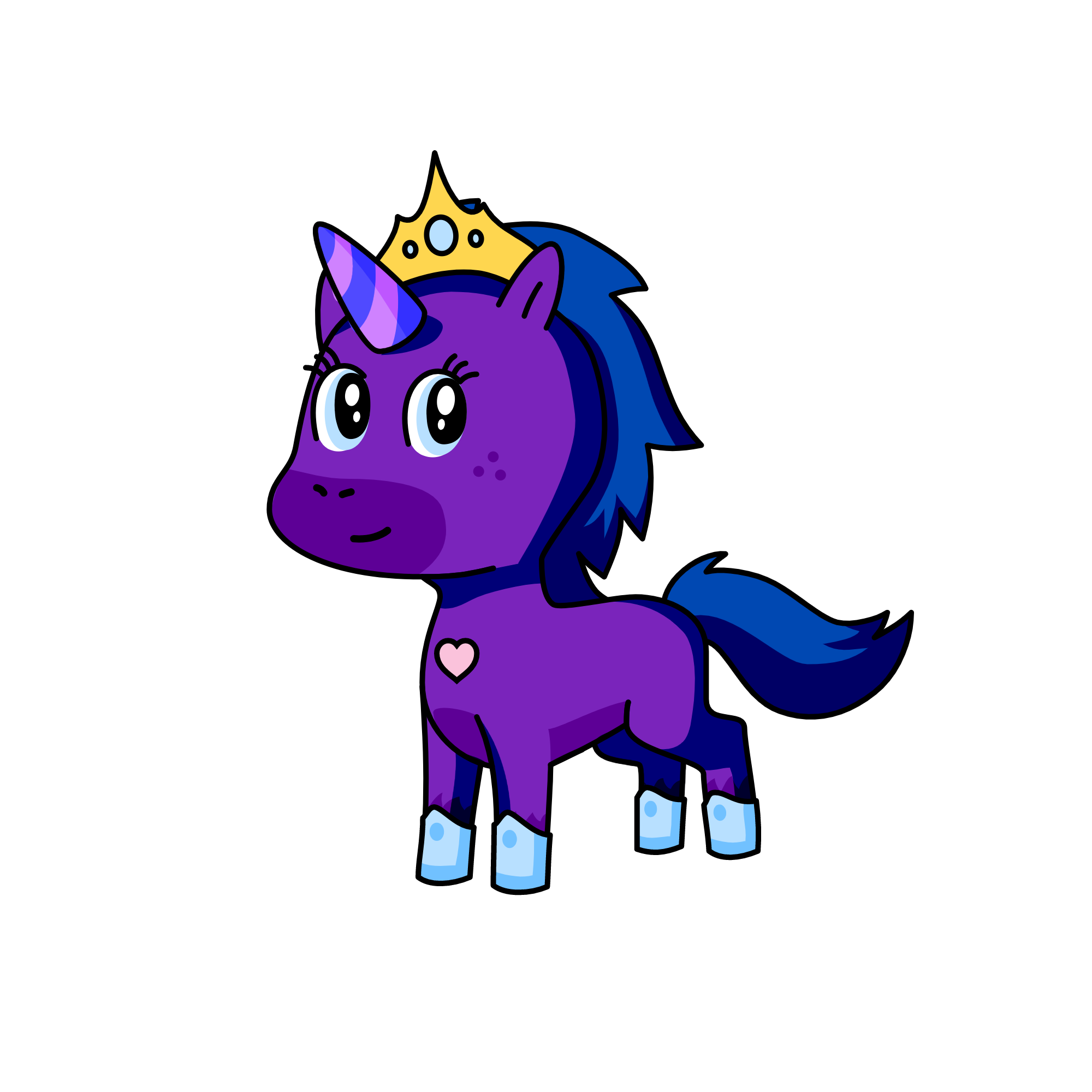 Magnificent, the unicorn