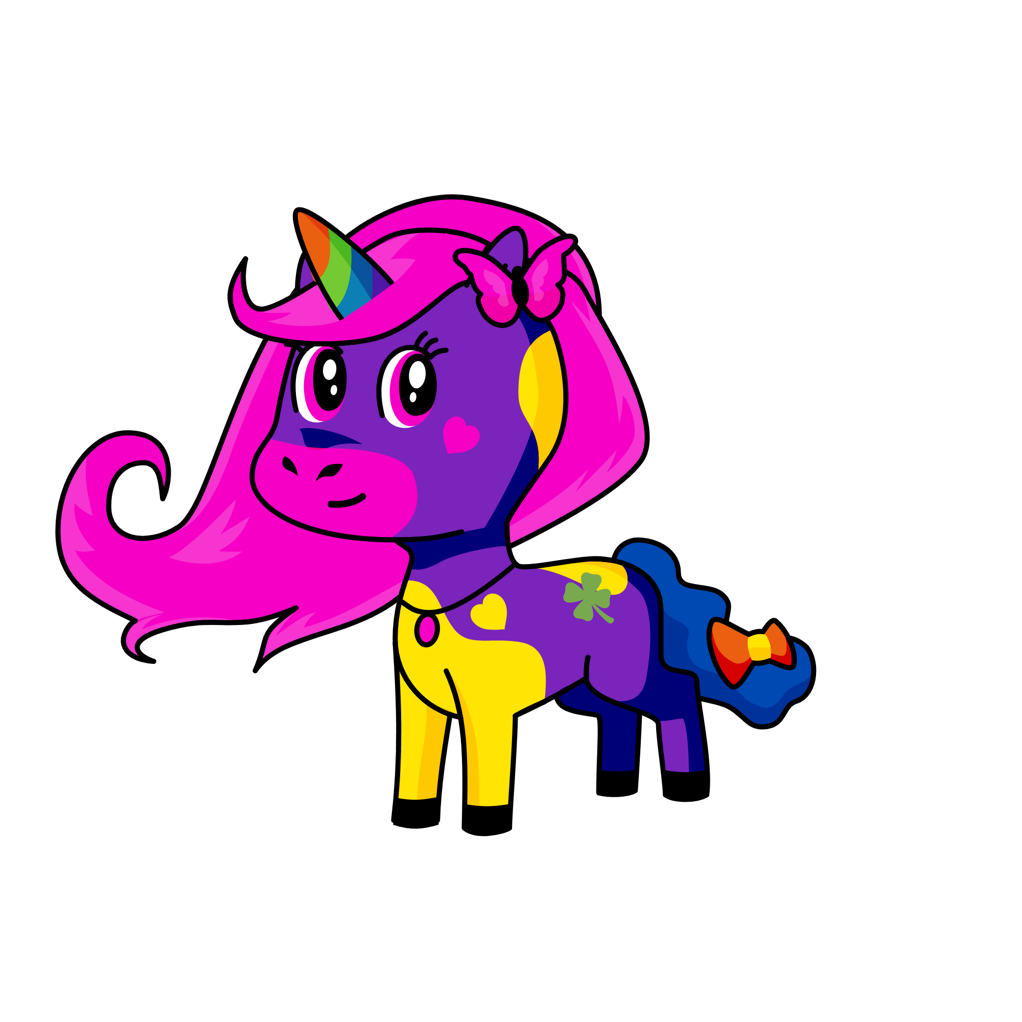 Delli, the unicorn