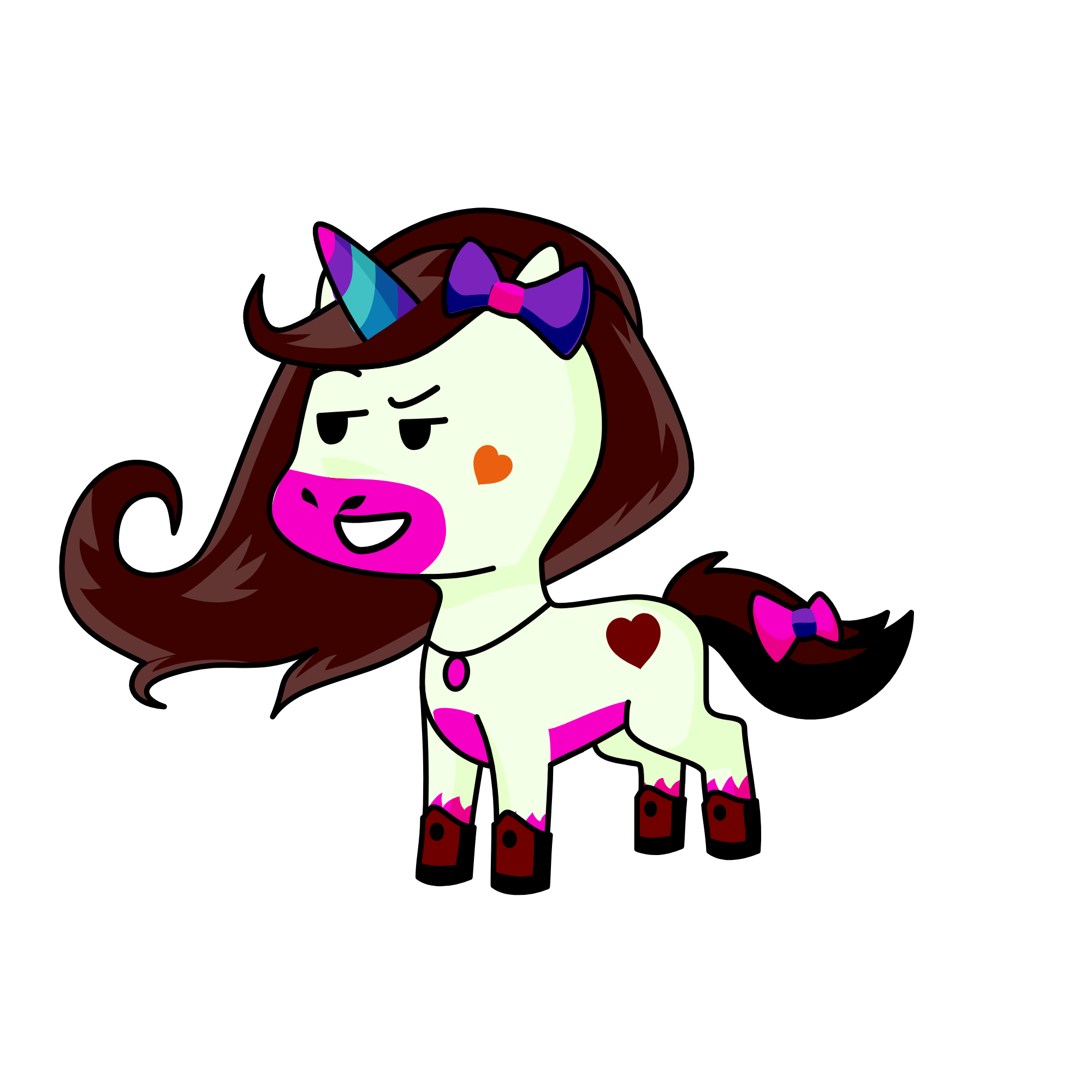 BAD ASS BITCH, the unicorn