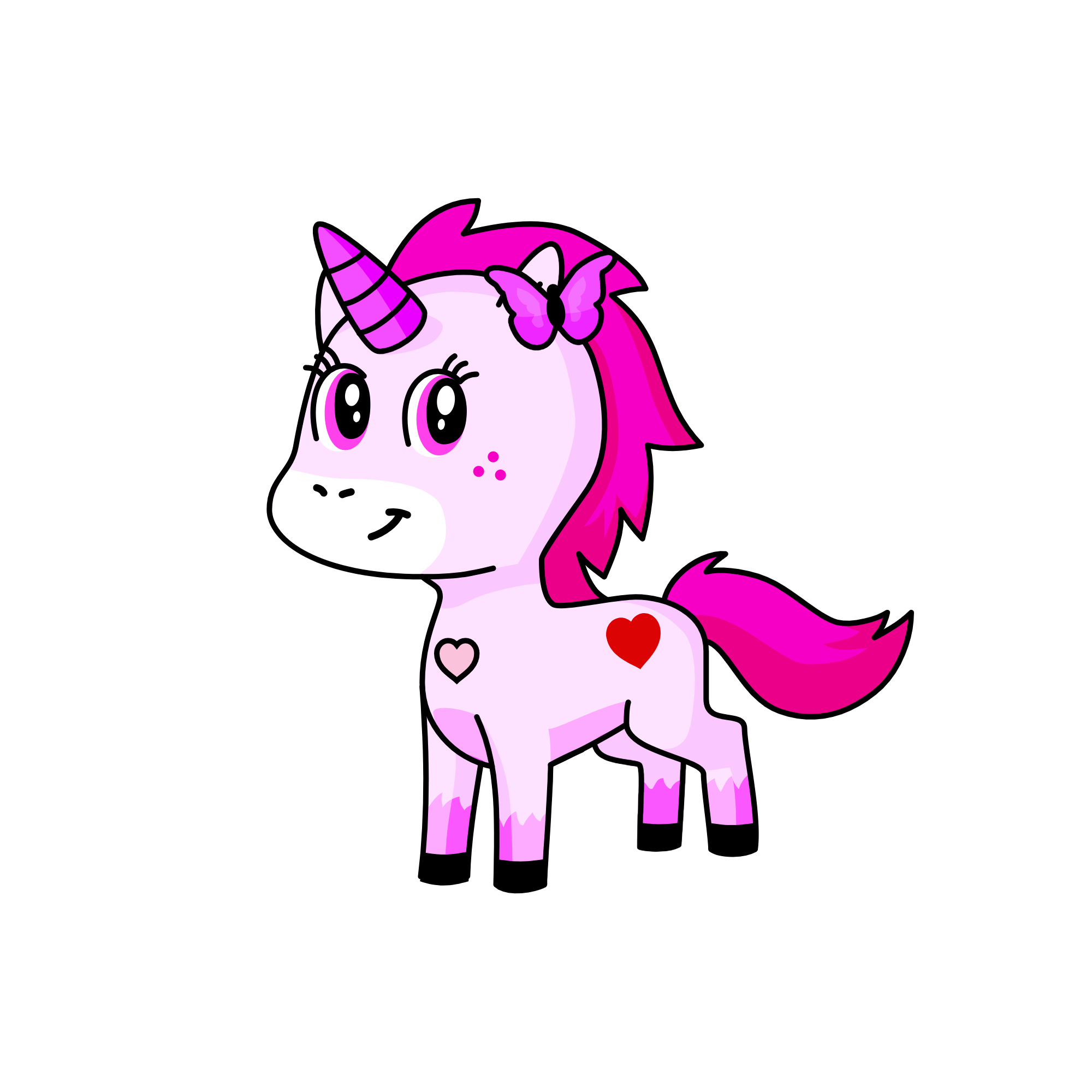 Lovely, the unicorn