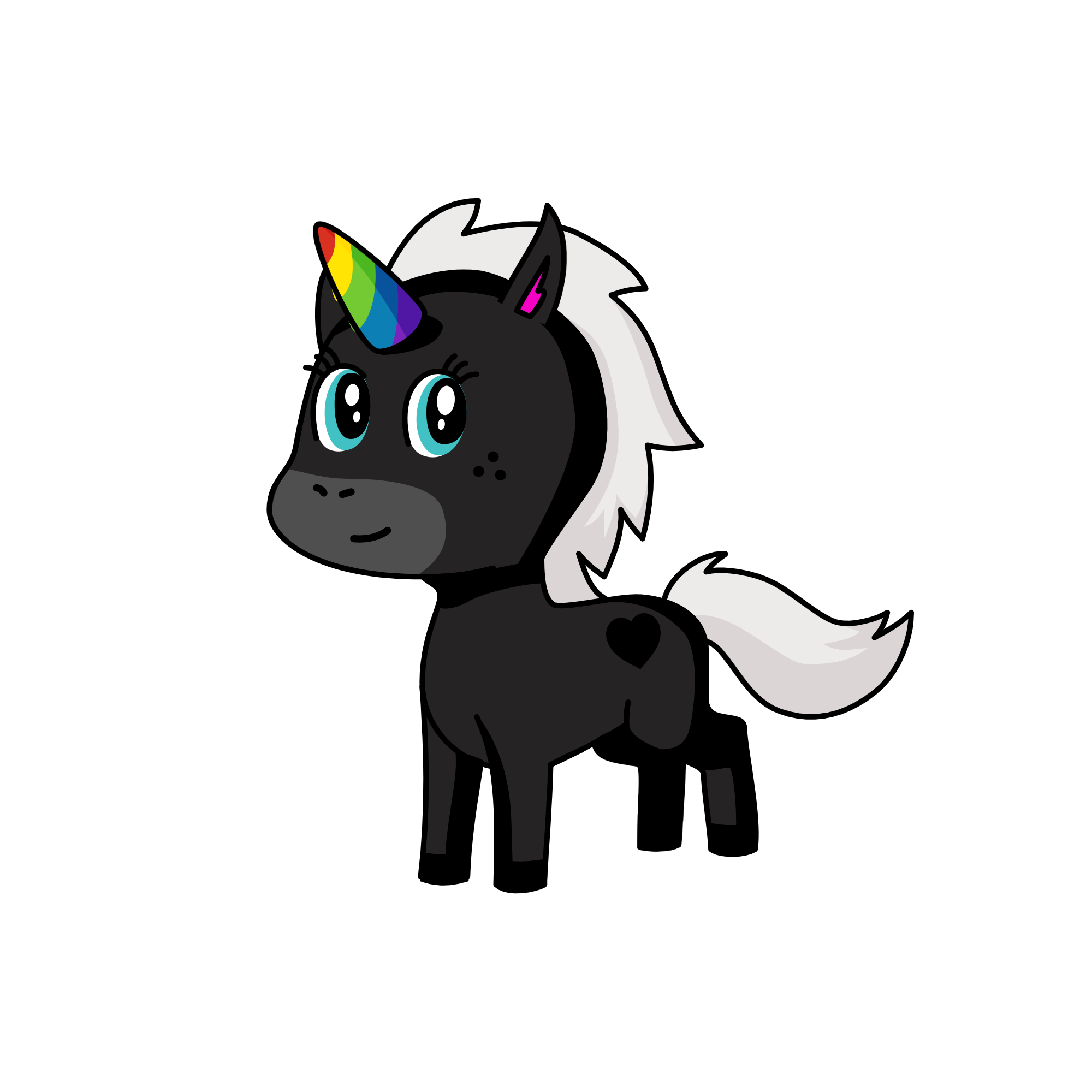 😛ghnan hasheme, the unicorn