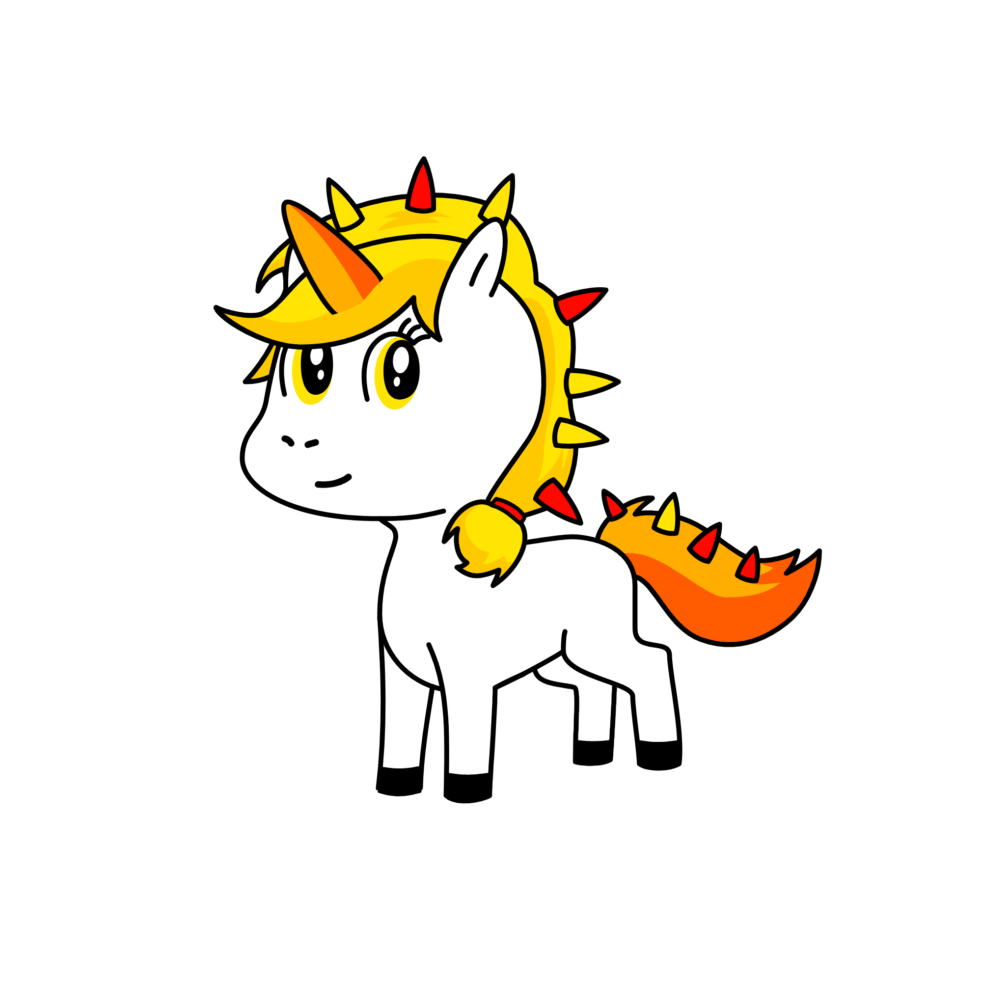 Fyeir Flayme, the unicorn