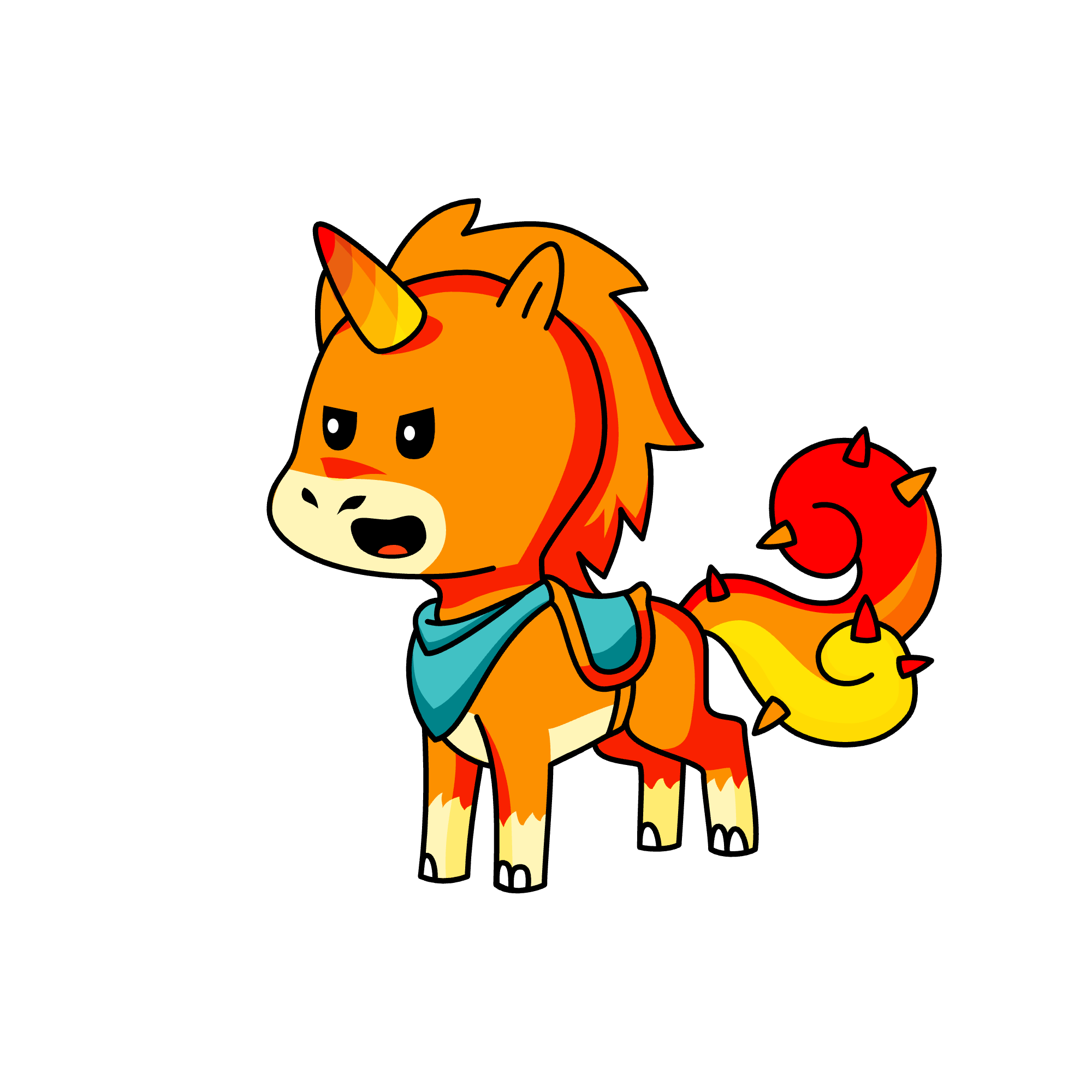 Chaaaaaarizaaaaaaard!, the unicorn