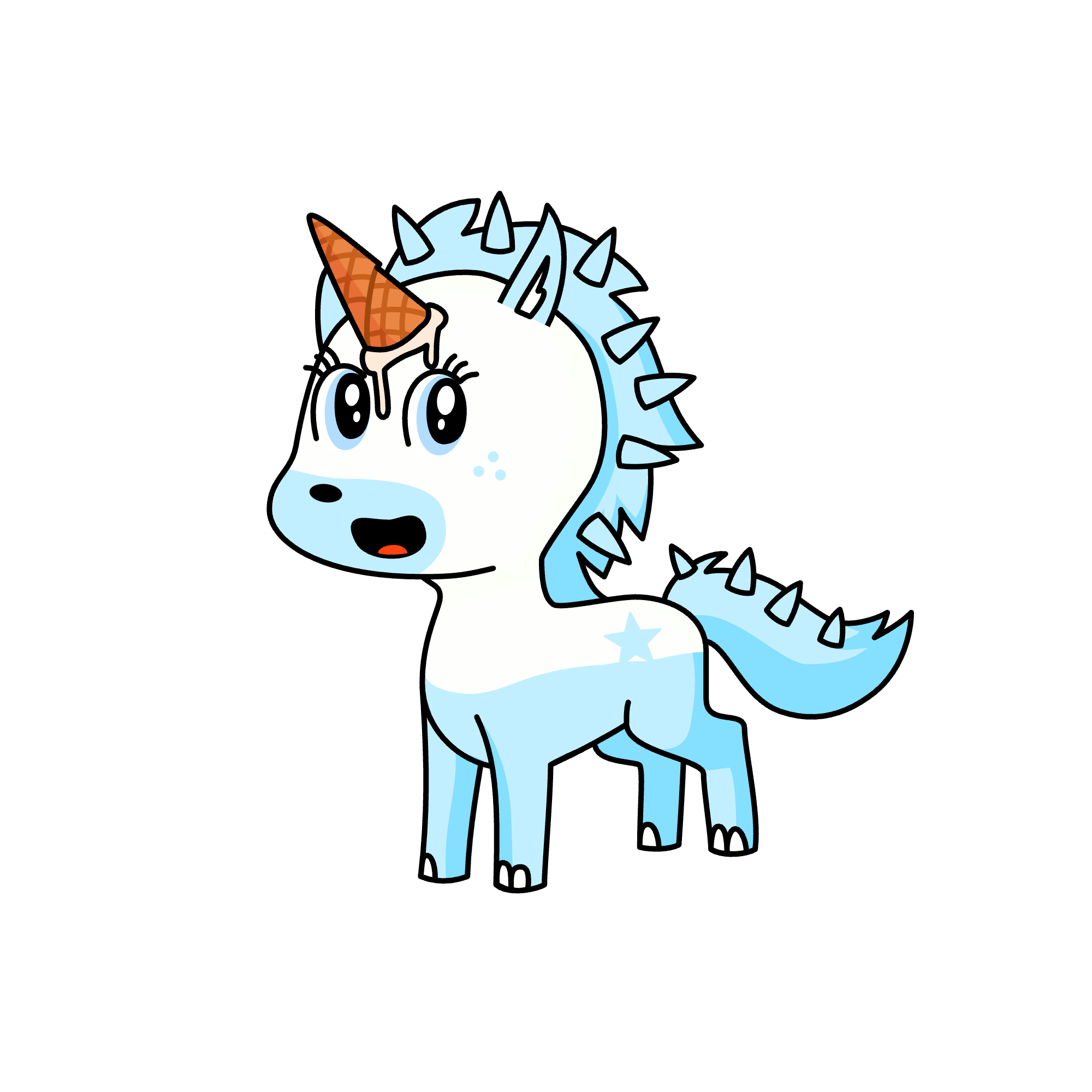 Vaniiiiilliiiiiiish!, the unicorn