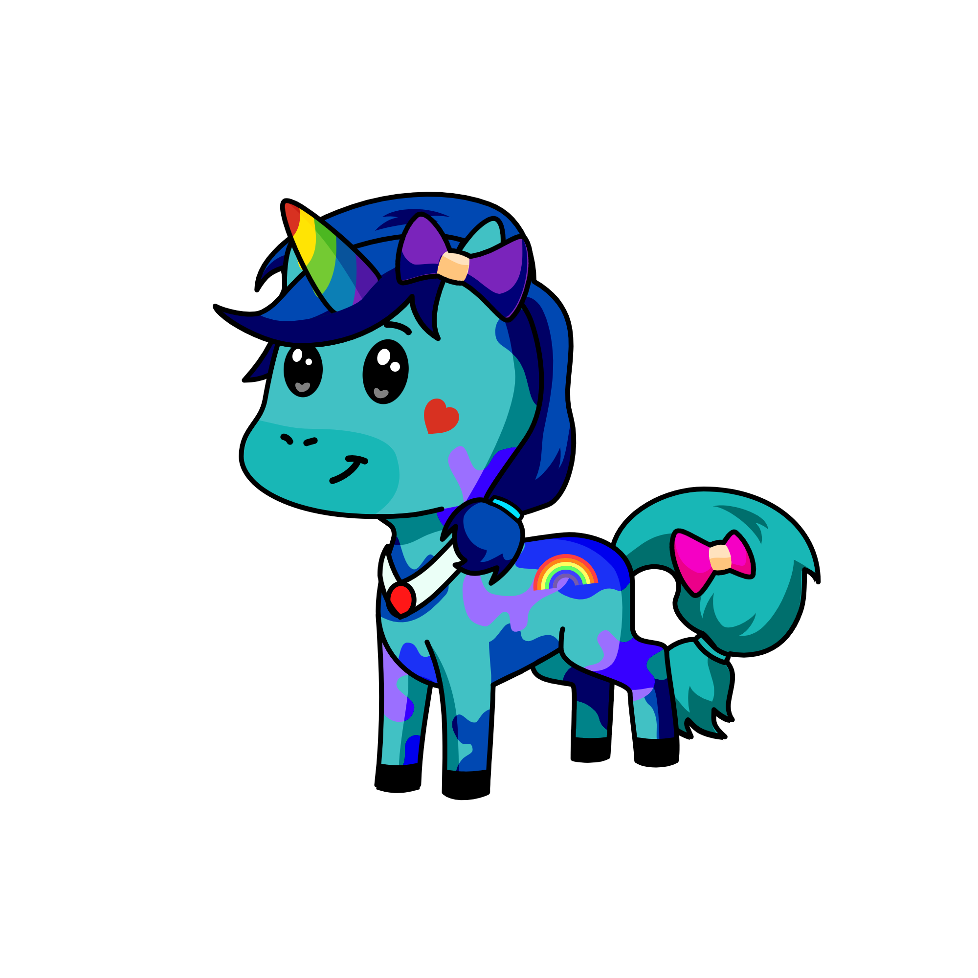 Halloween, the unicorn