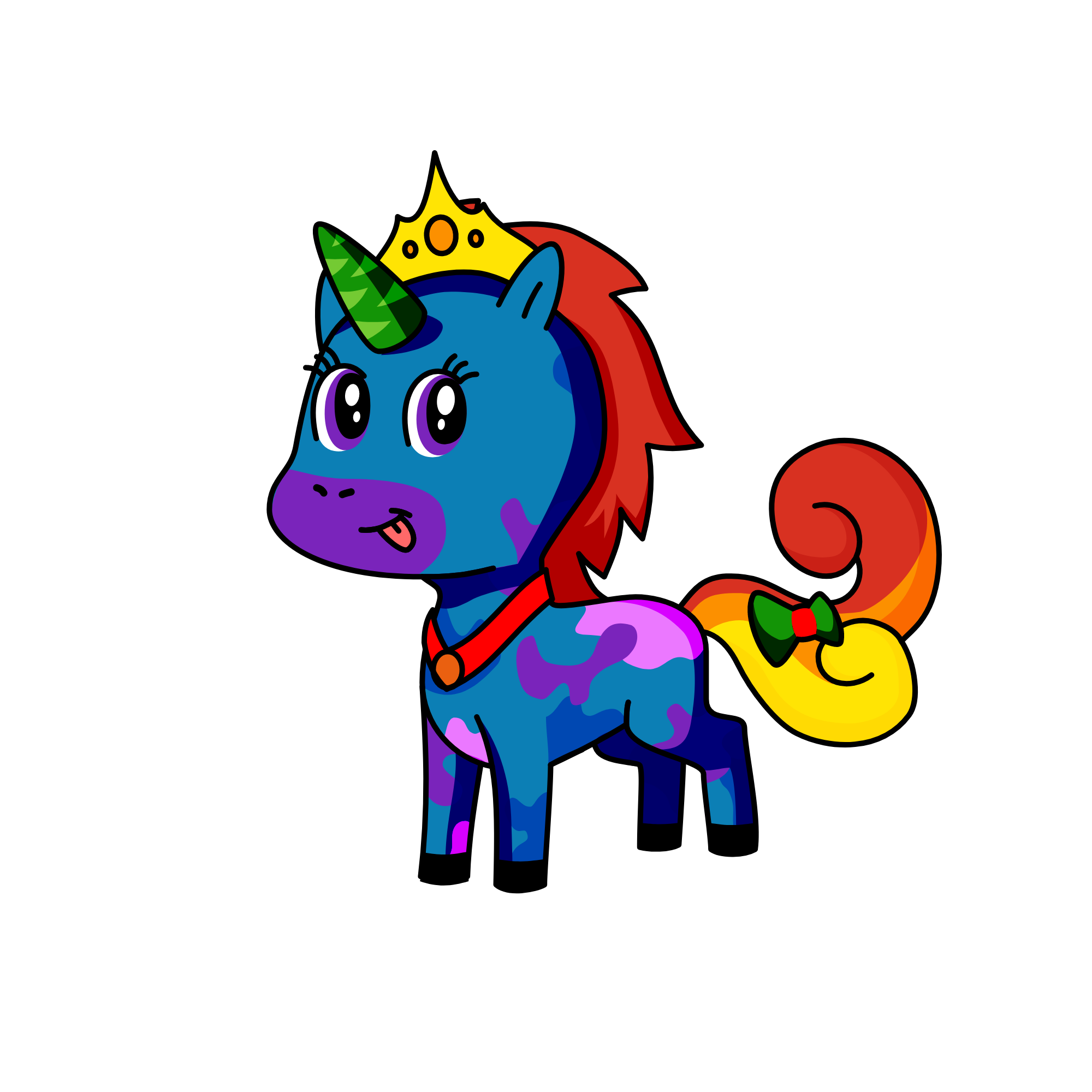 Flower, the unicorn
