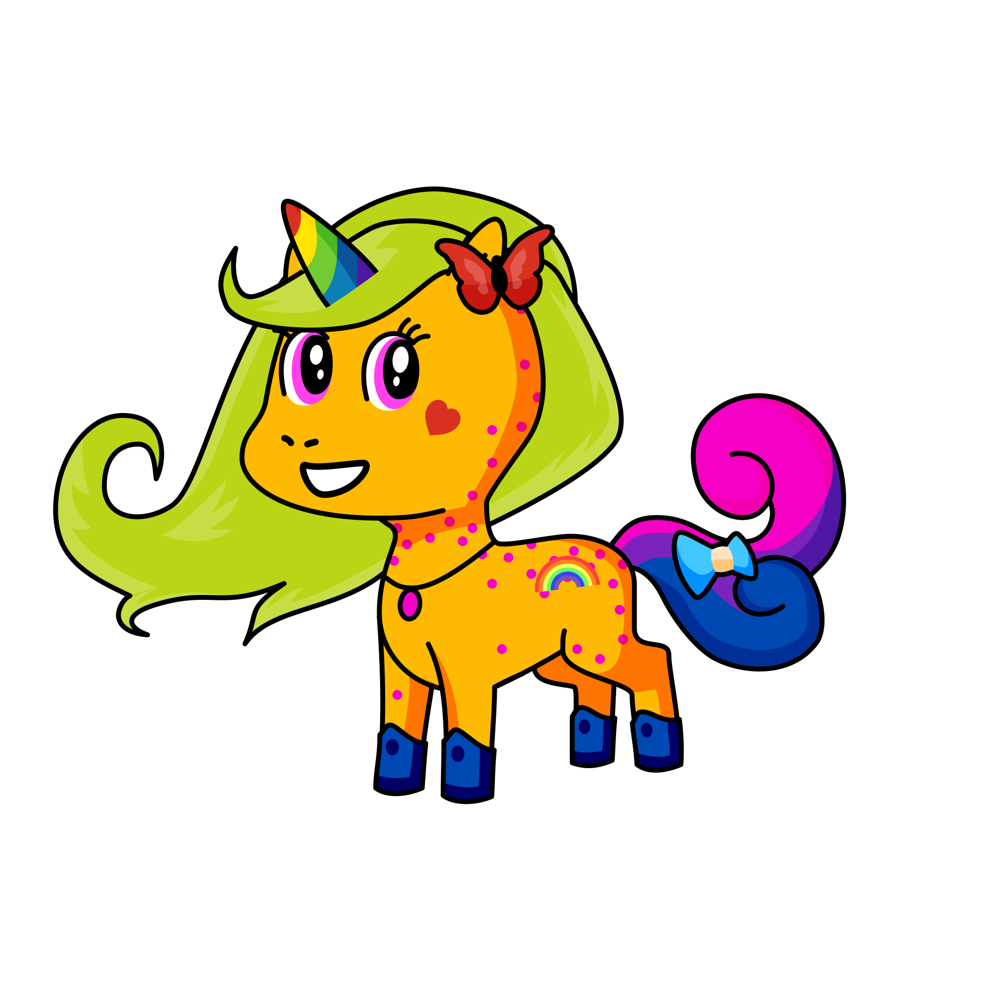 Kuba, the unicorn