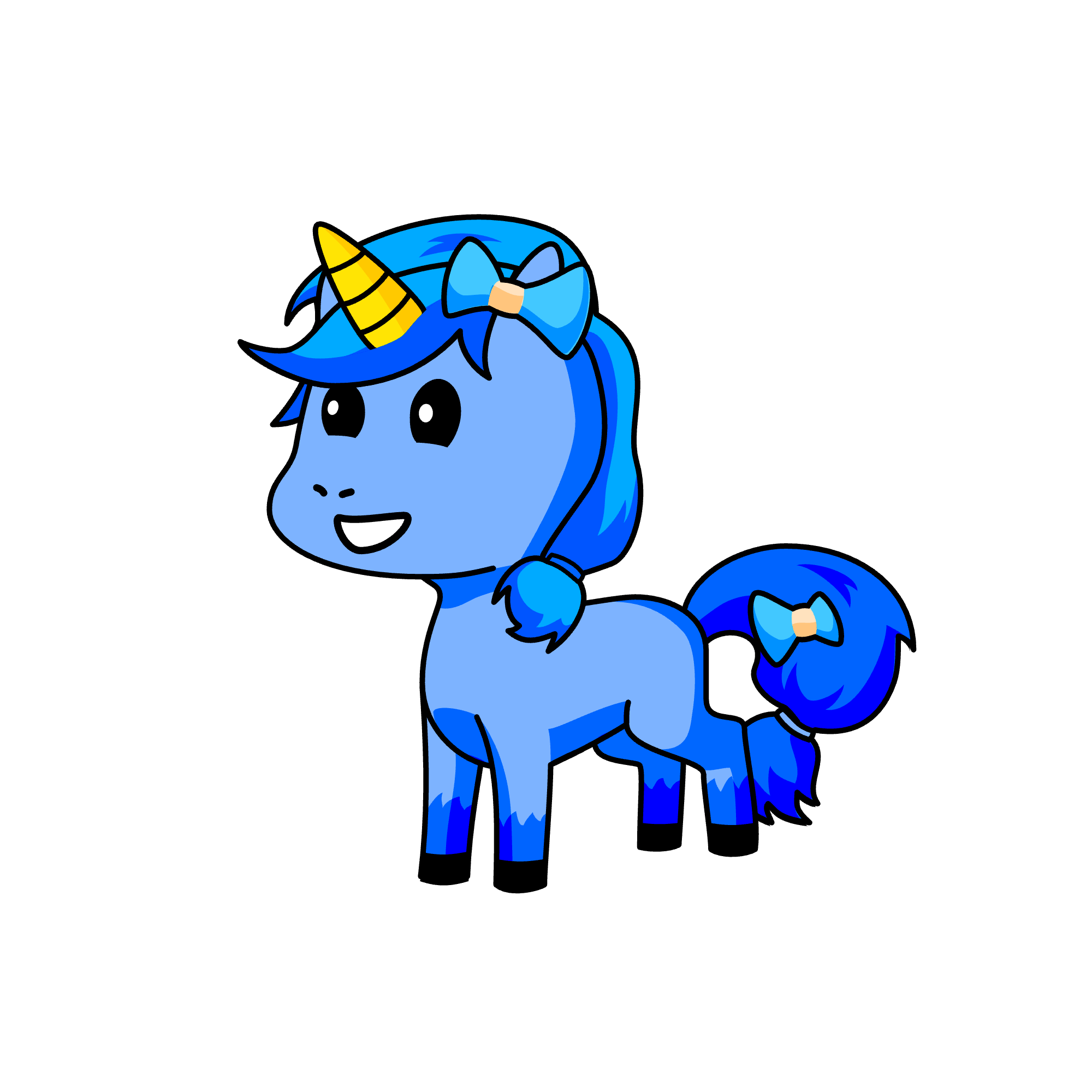 Blue Unicorn, the unicorn