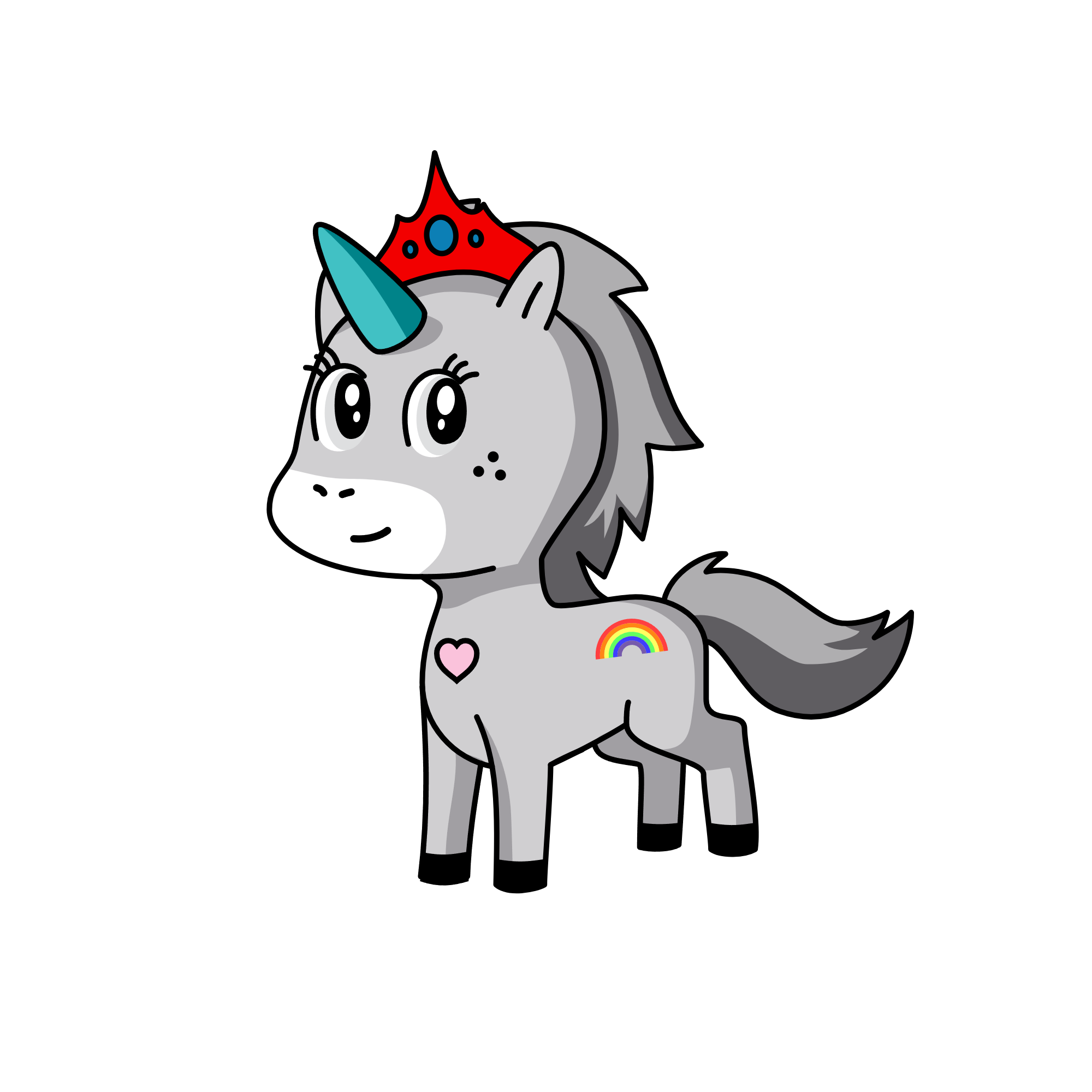 Mr. Fun Computer, the unicorn