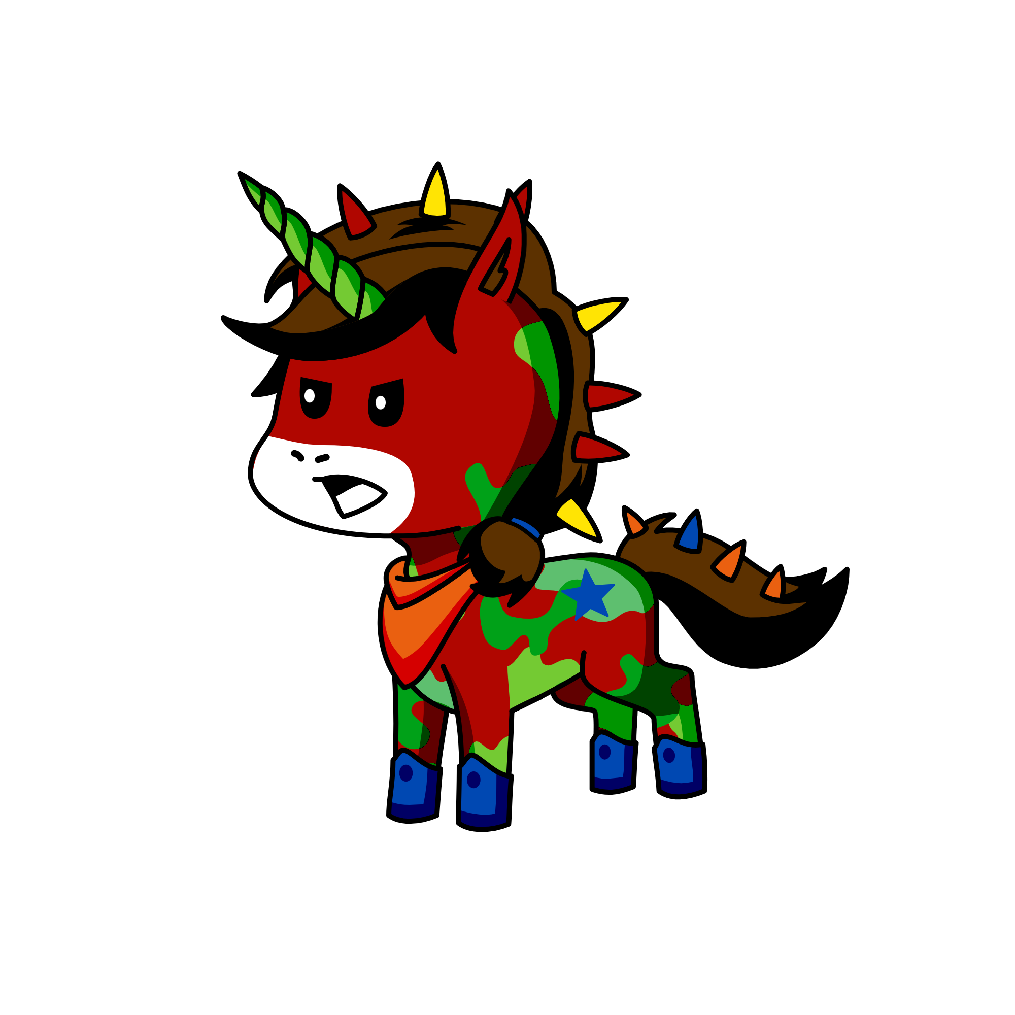 Rekka, the unicorn