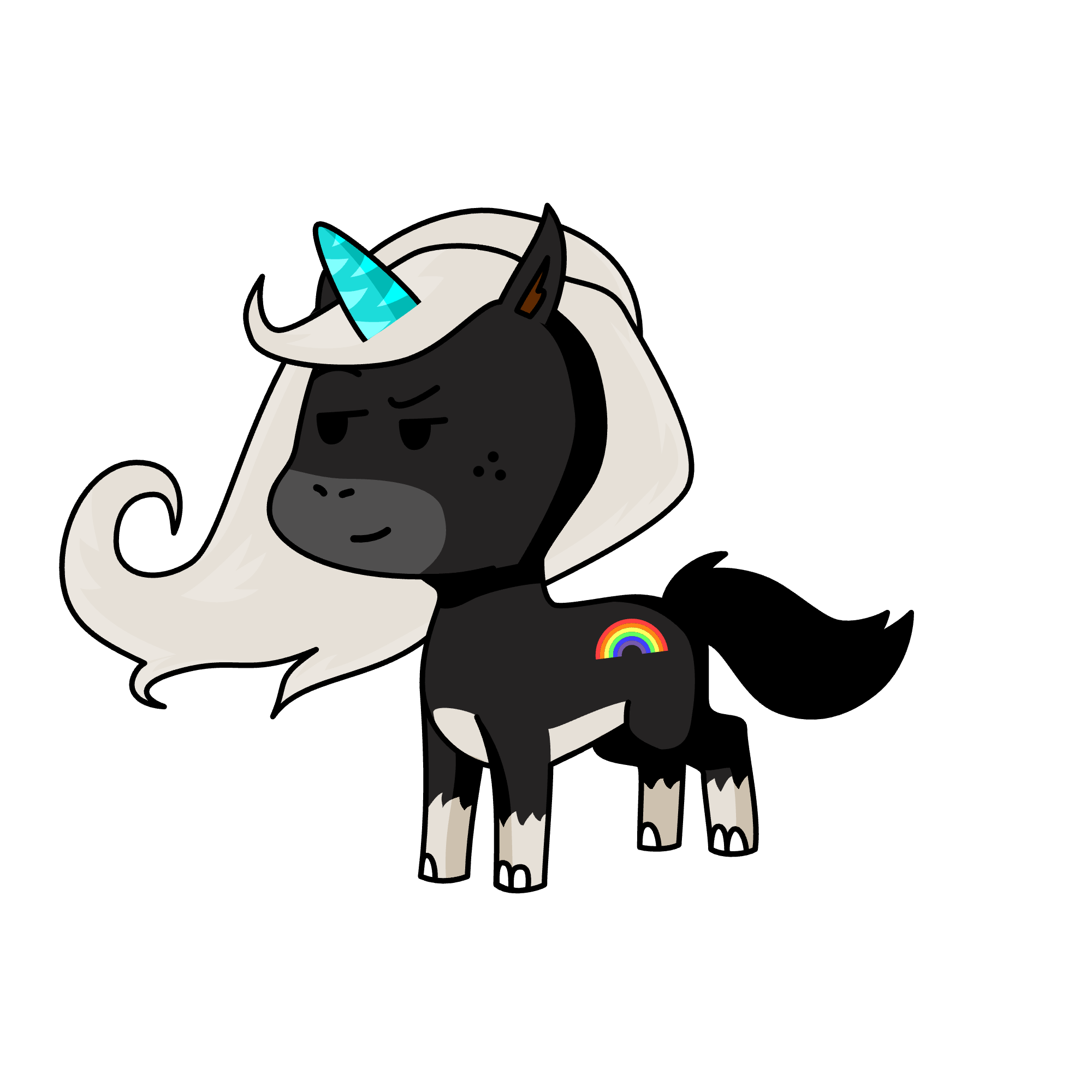 pj, the unicorn