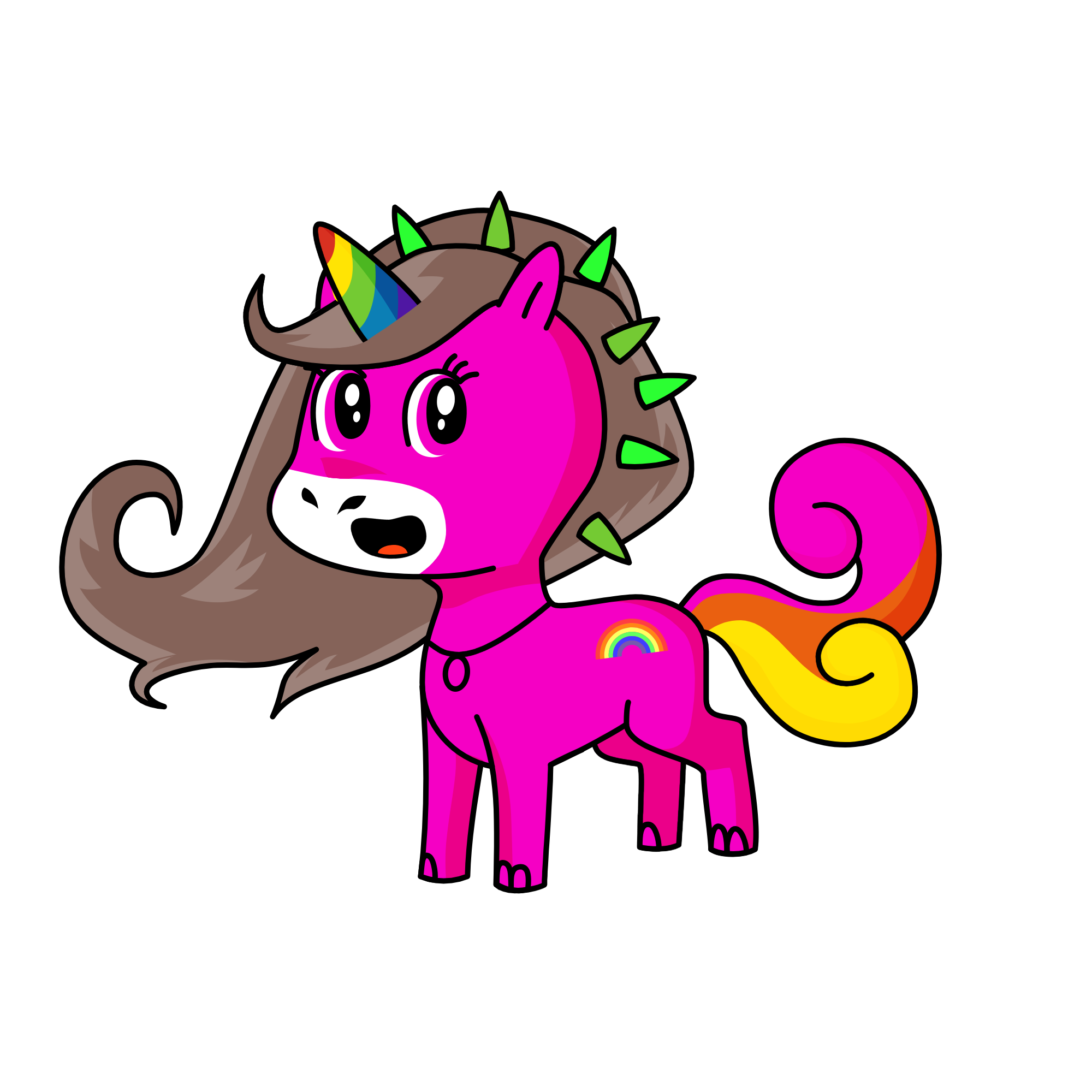 Pink Unicorn, the unicorn