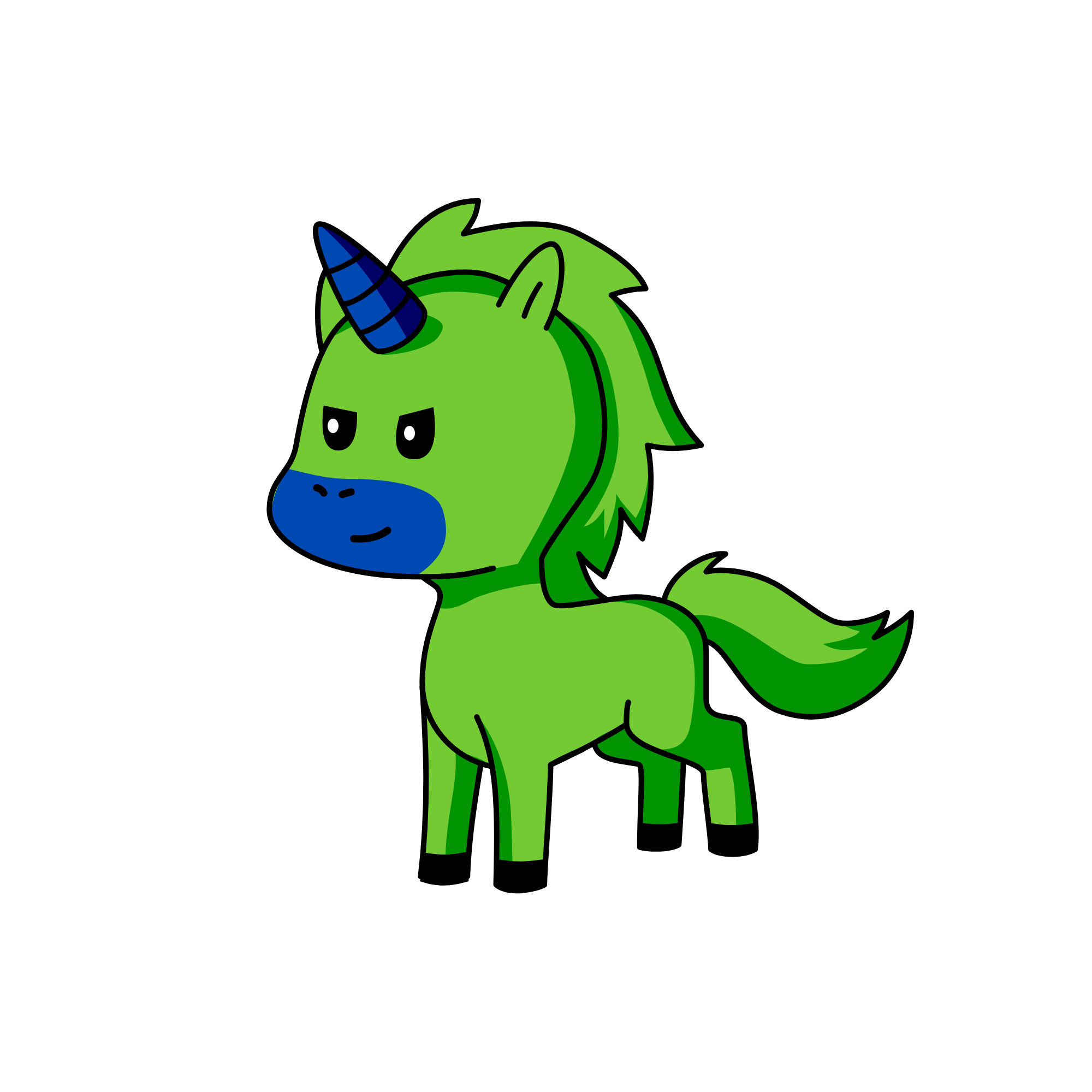 Leonardo, the unicorn