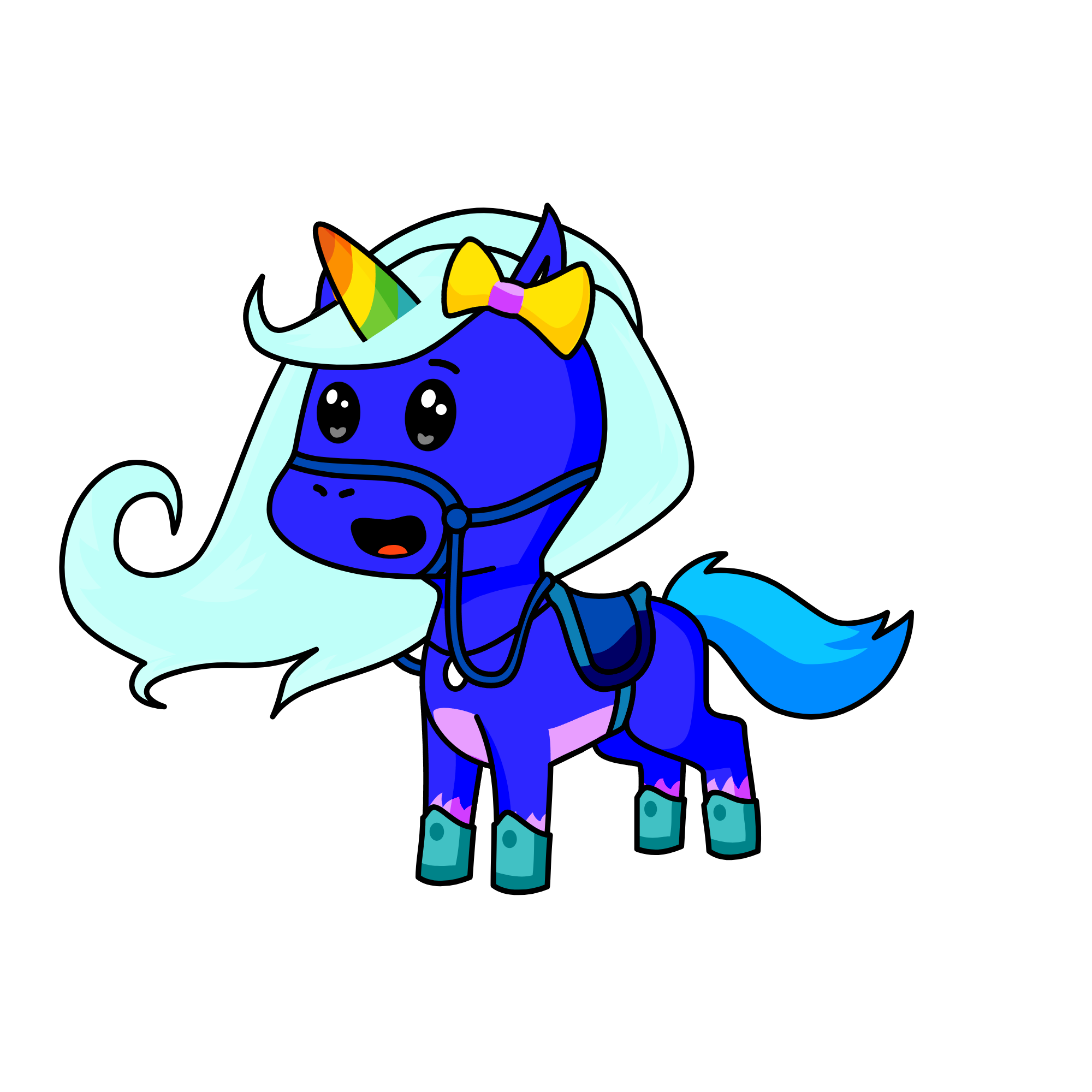 UniSnow, the unicorn