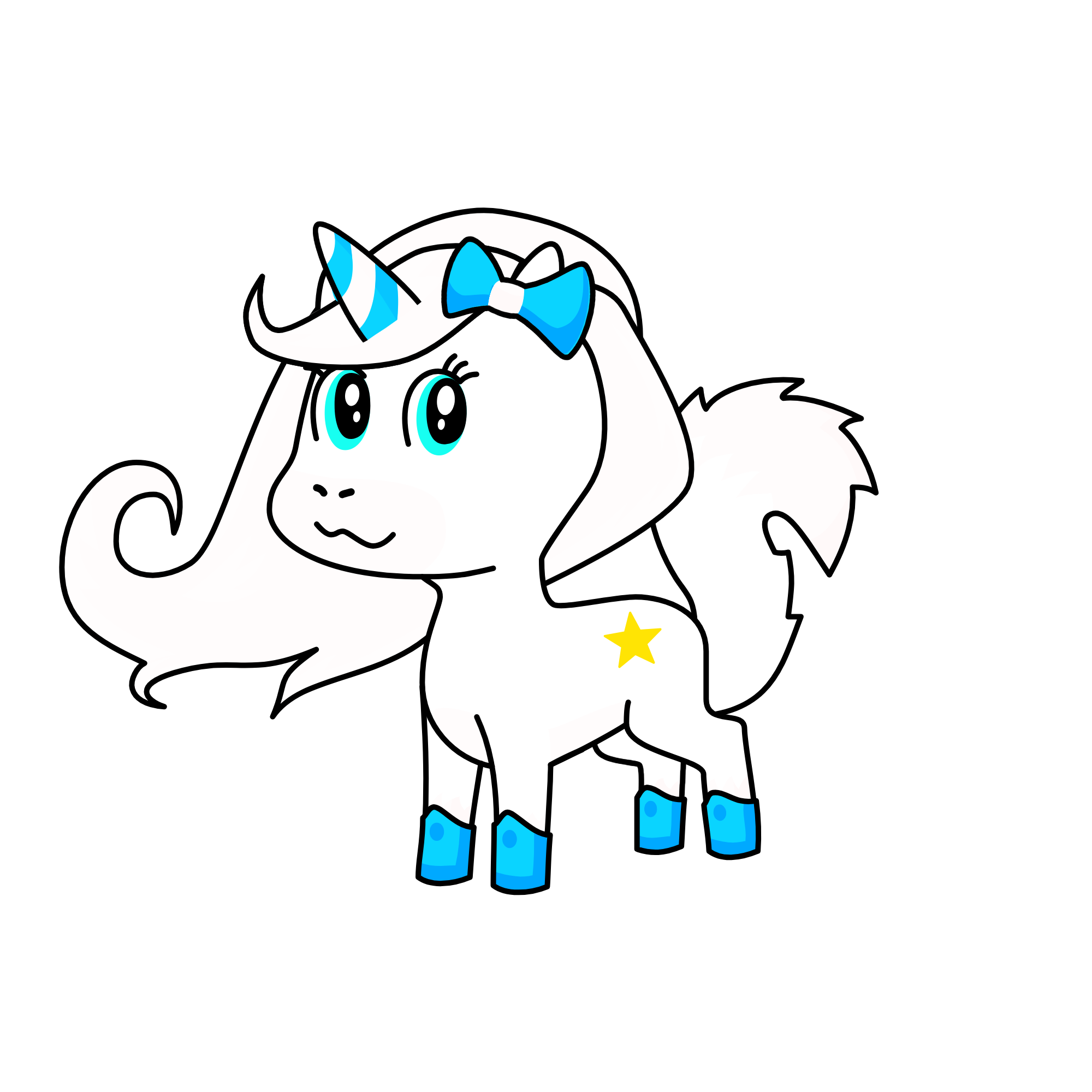 cinnamroll, the unicorn