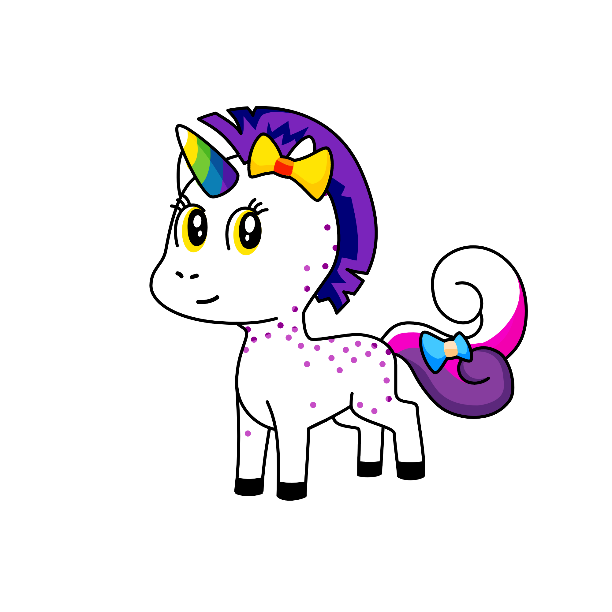 Sussycorn, the unicorn