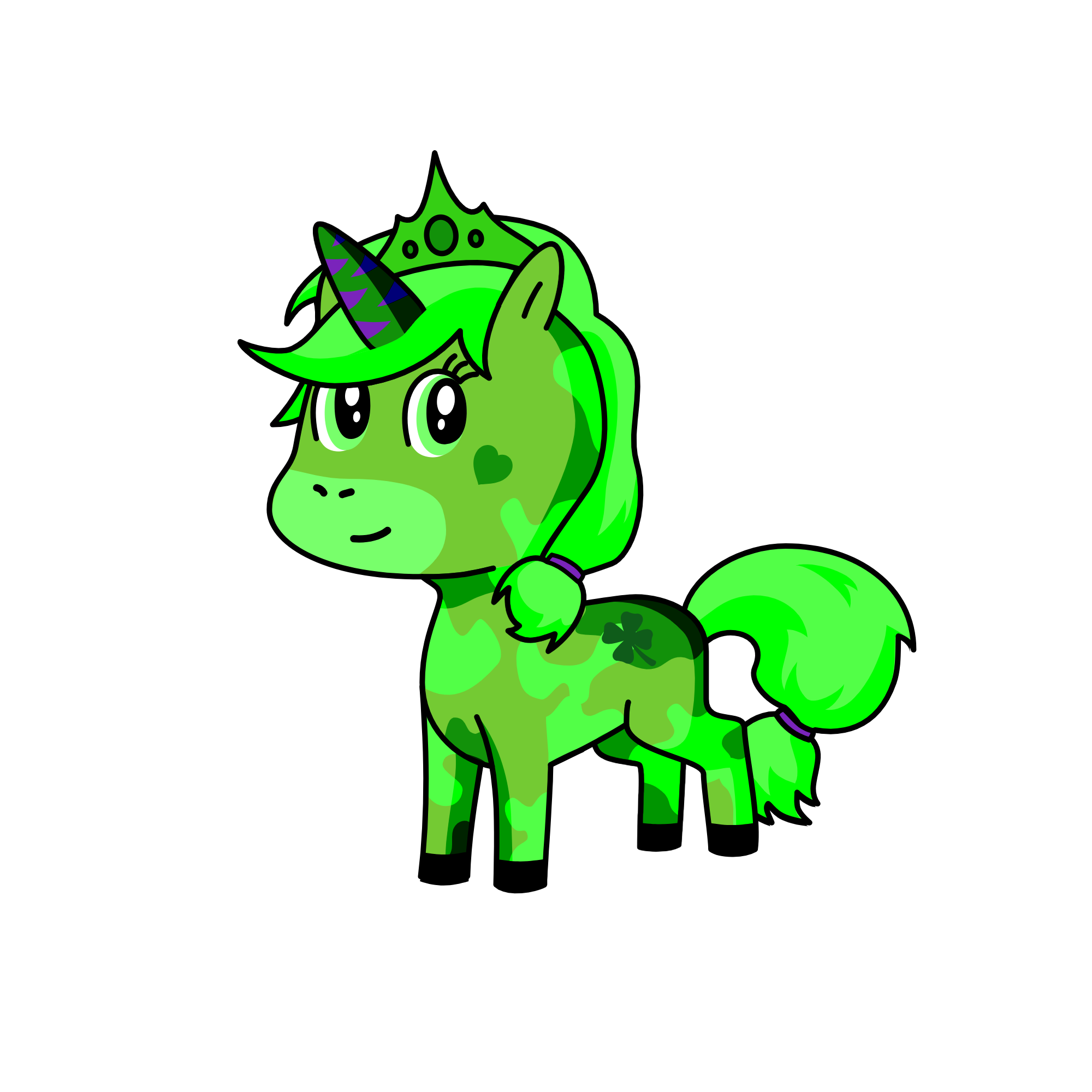 Clover, the unicorn