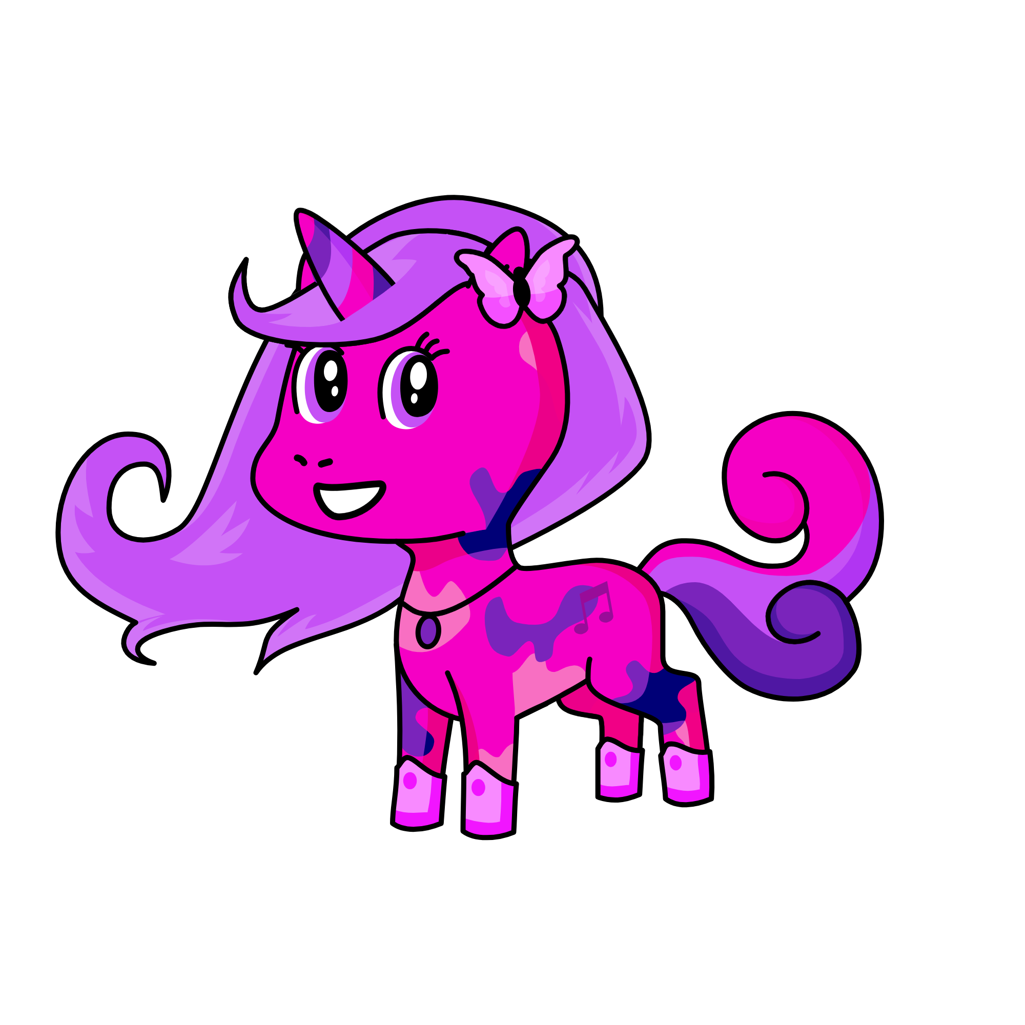 Fusia, the unicorn