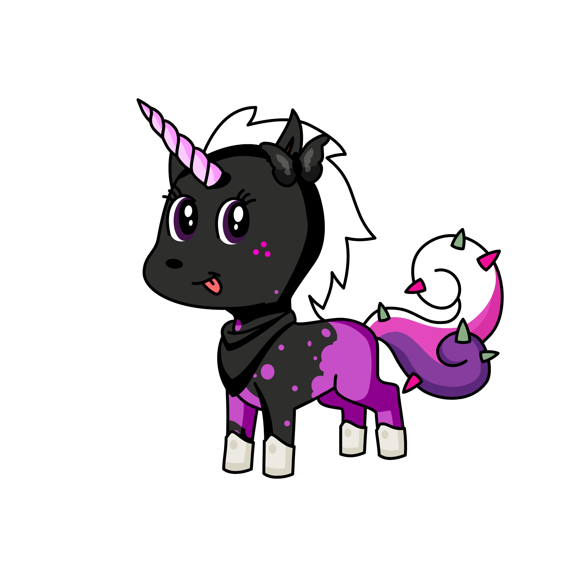 Hazey, the unicorn