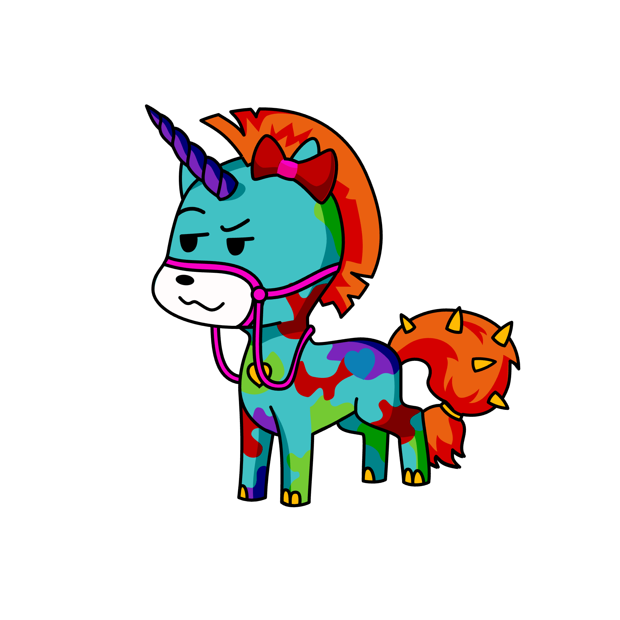 kaakakakak, the unicorn