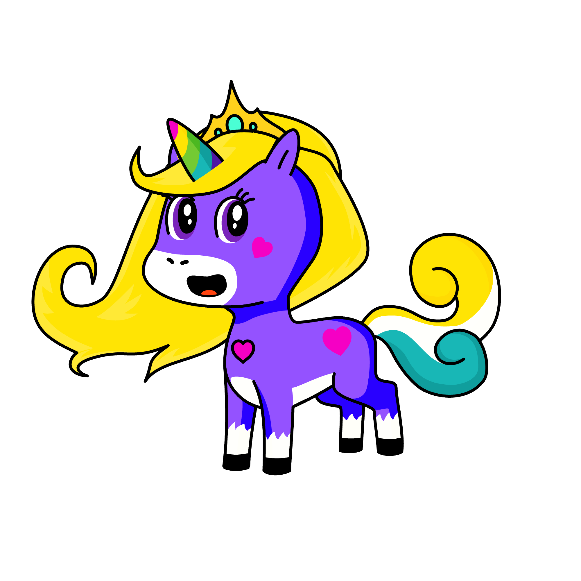 Quiolet, the unicorn
