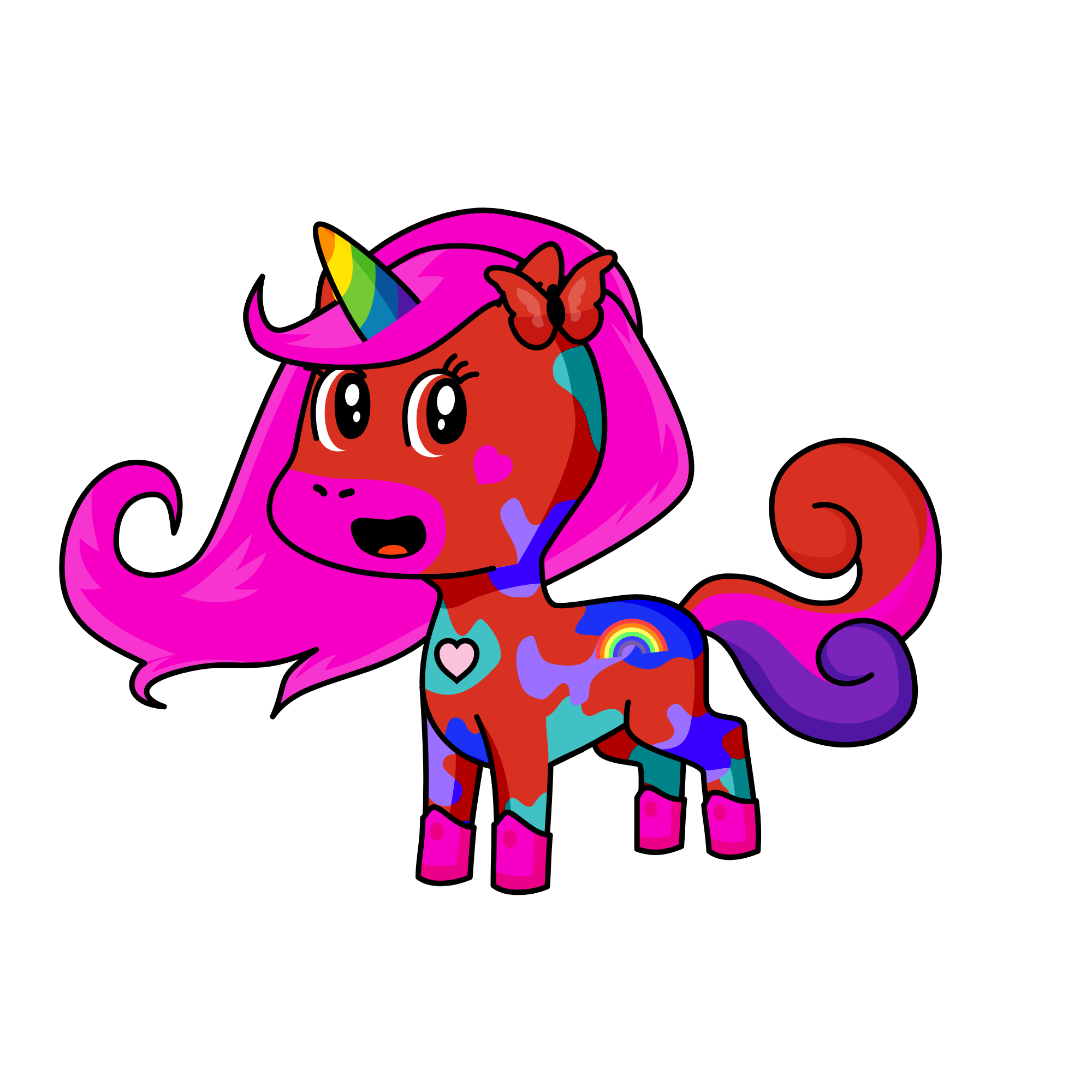 Wafa, the unicorn