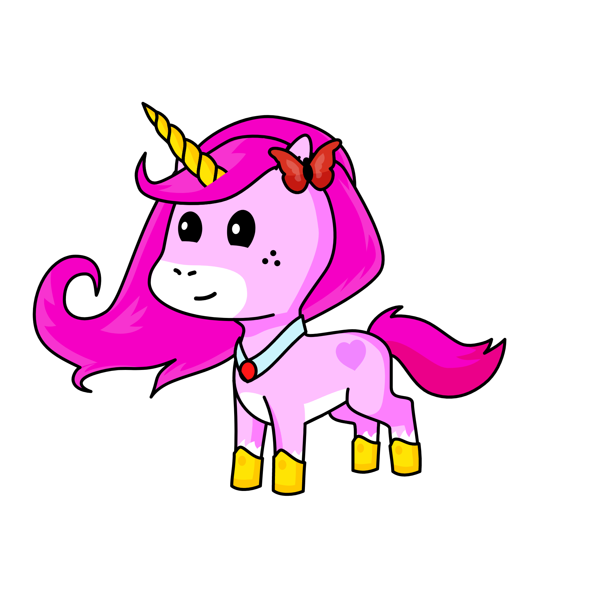 Aphrodite (Aphro) , the unicorn