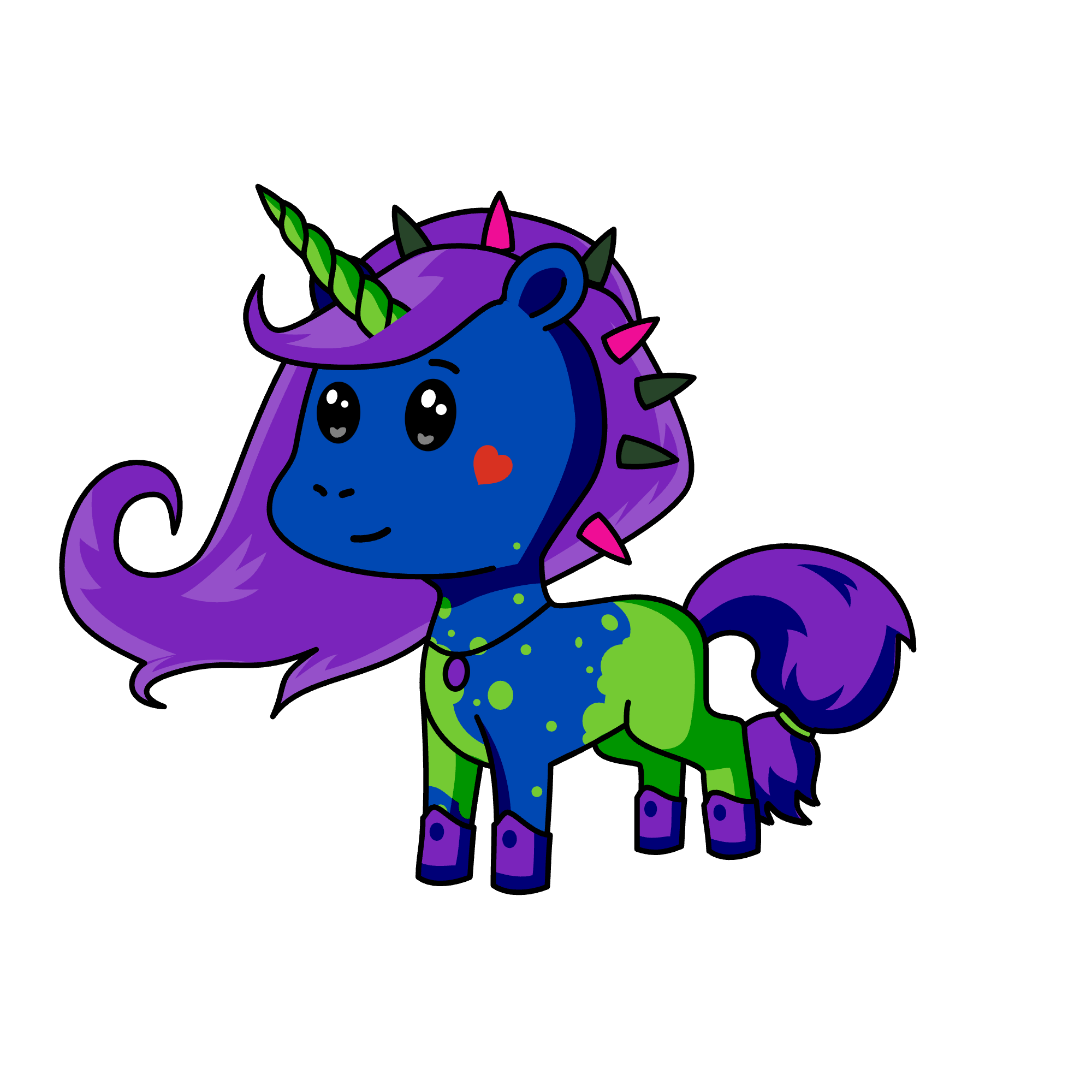 Nazzie, the unicorn