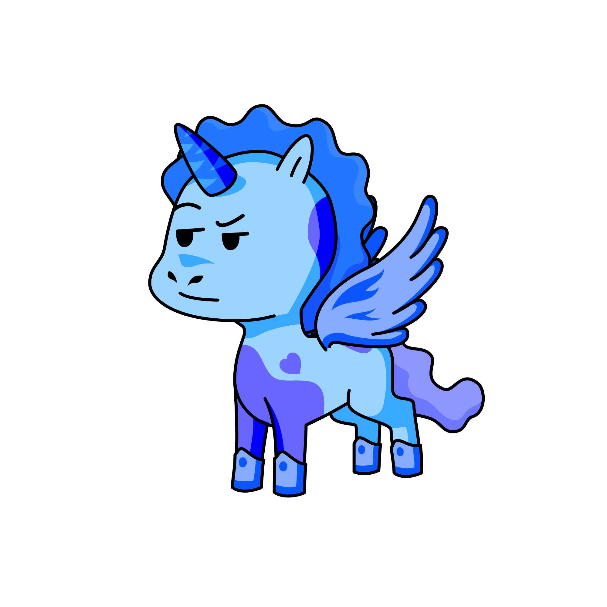 Freak Lazul, the unicorn