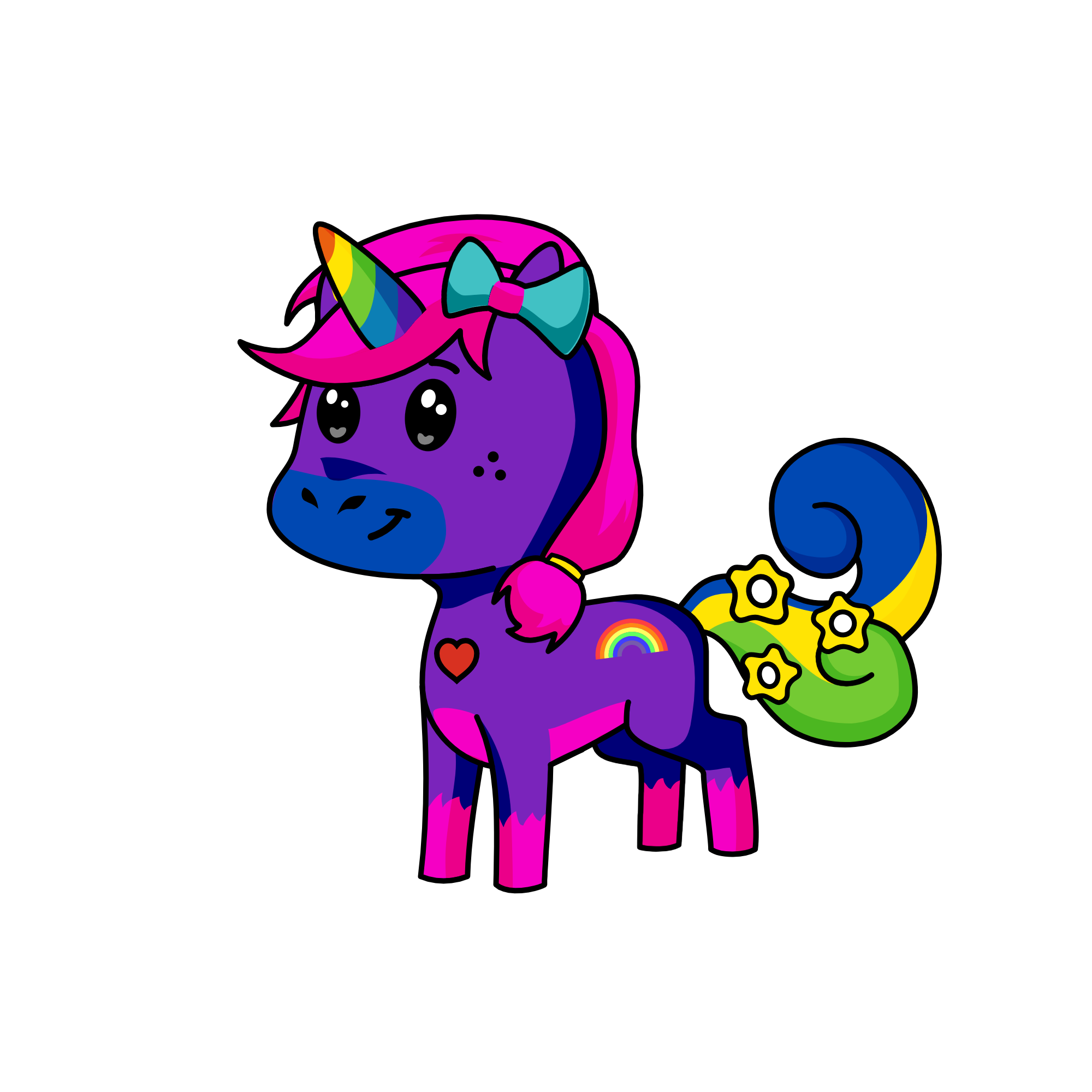 Lilly, the unicorn