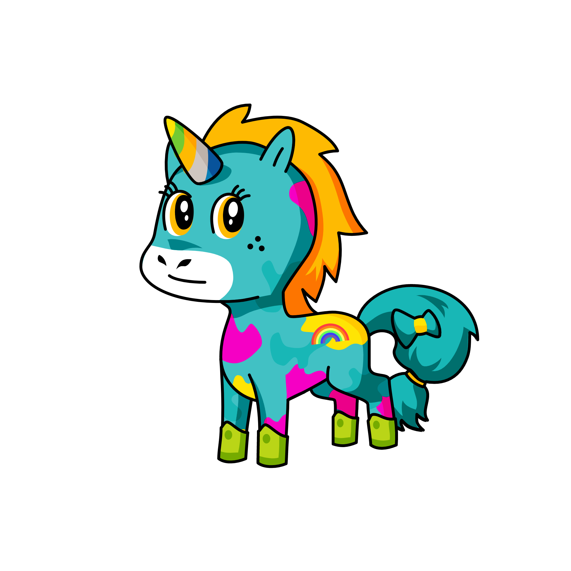 Before #5, the unicorn
