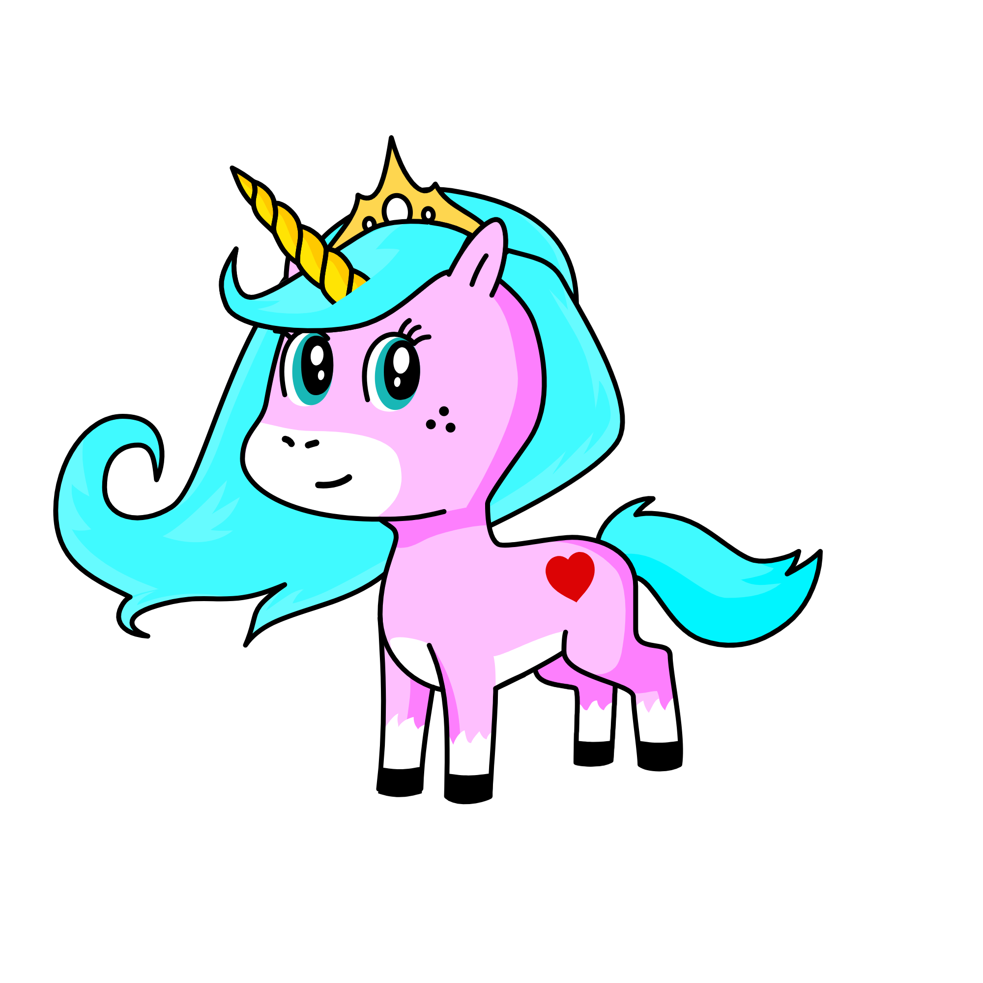 Shimmer, the unicorn