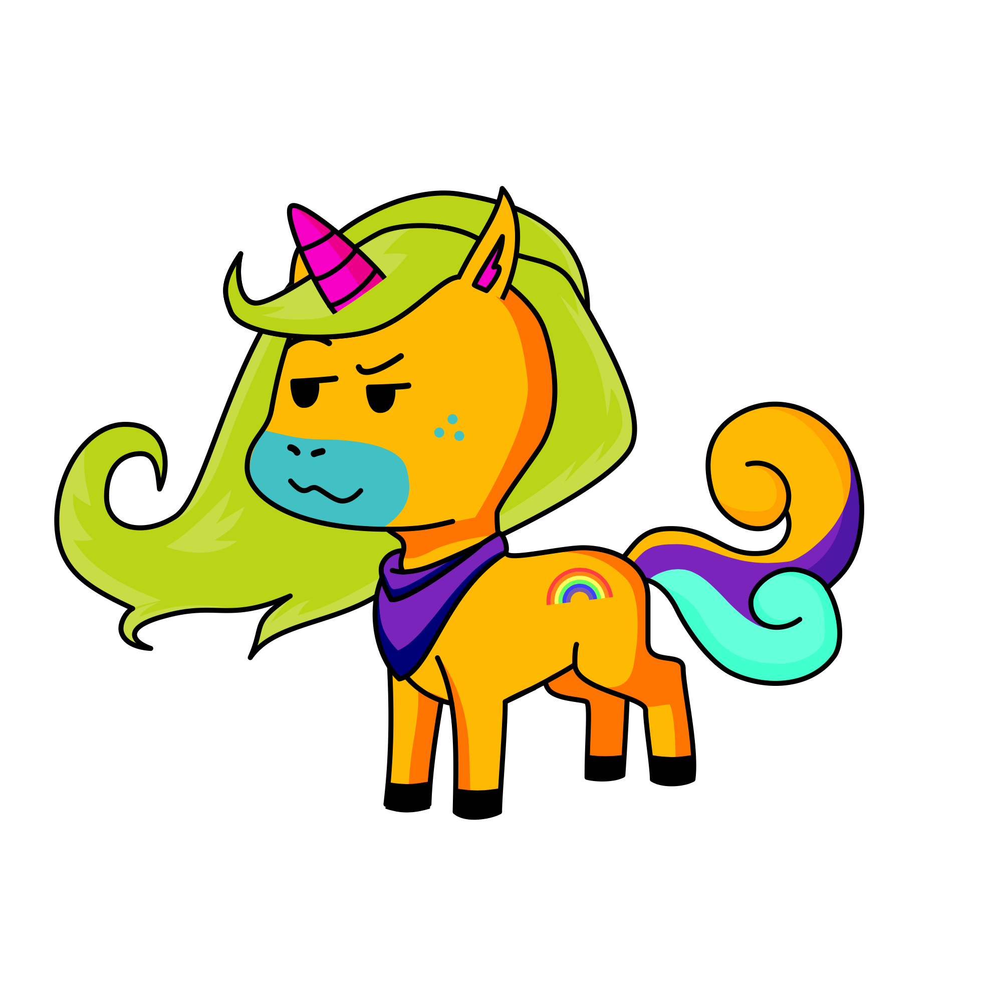 Carlota , the unicorn