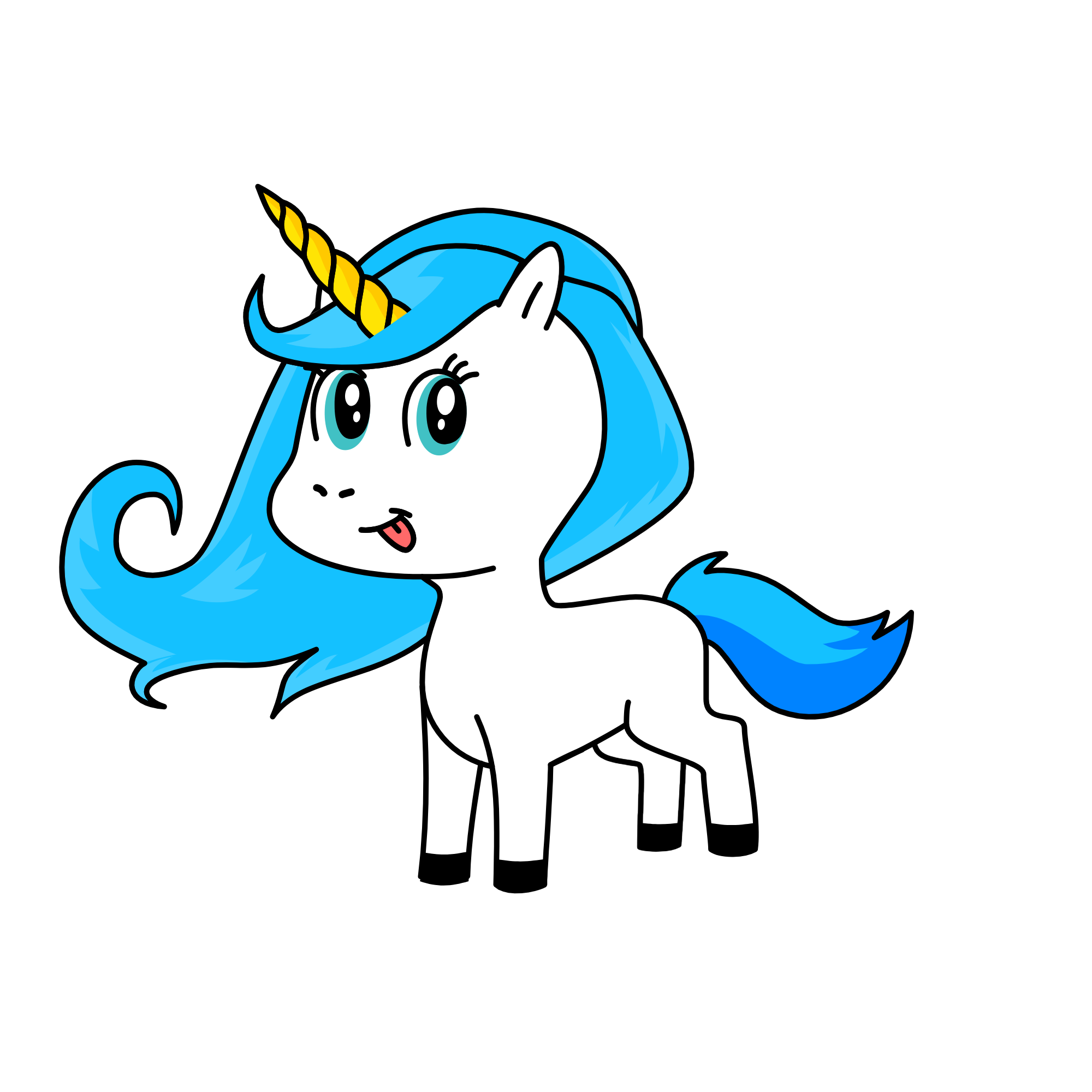 Avalanch, the unicorn