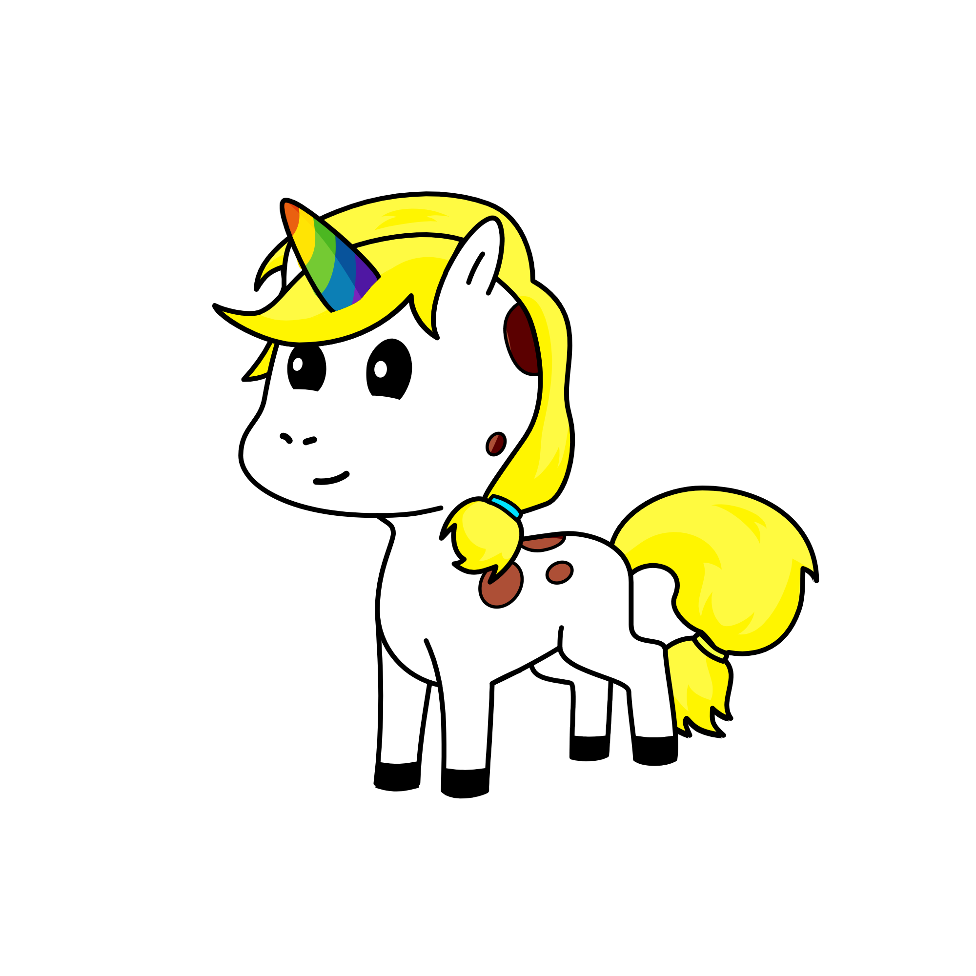 Ember, the unicorn
