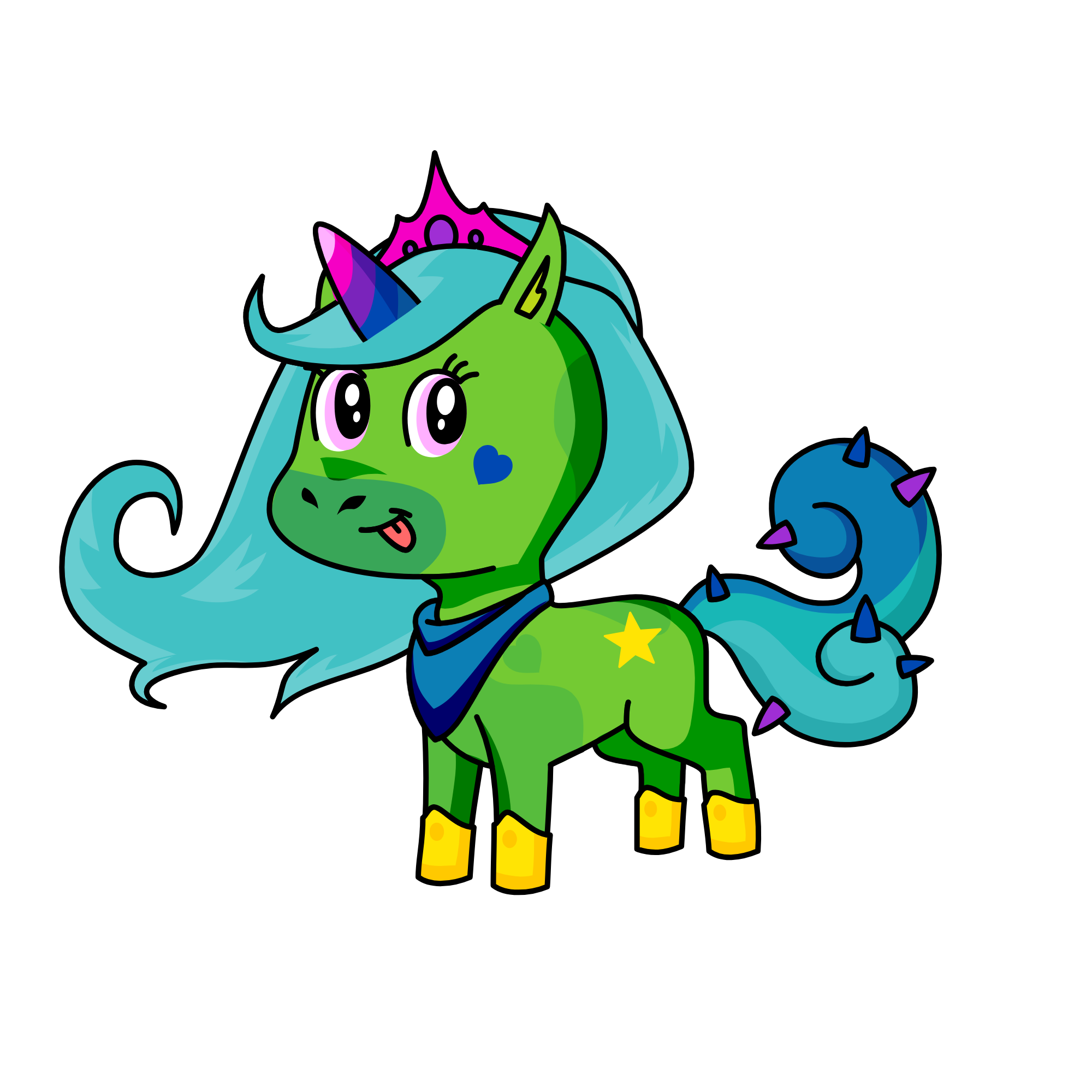 skibidi , the unicorn