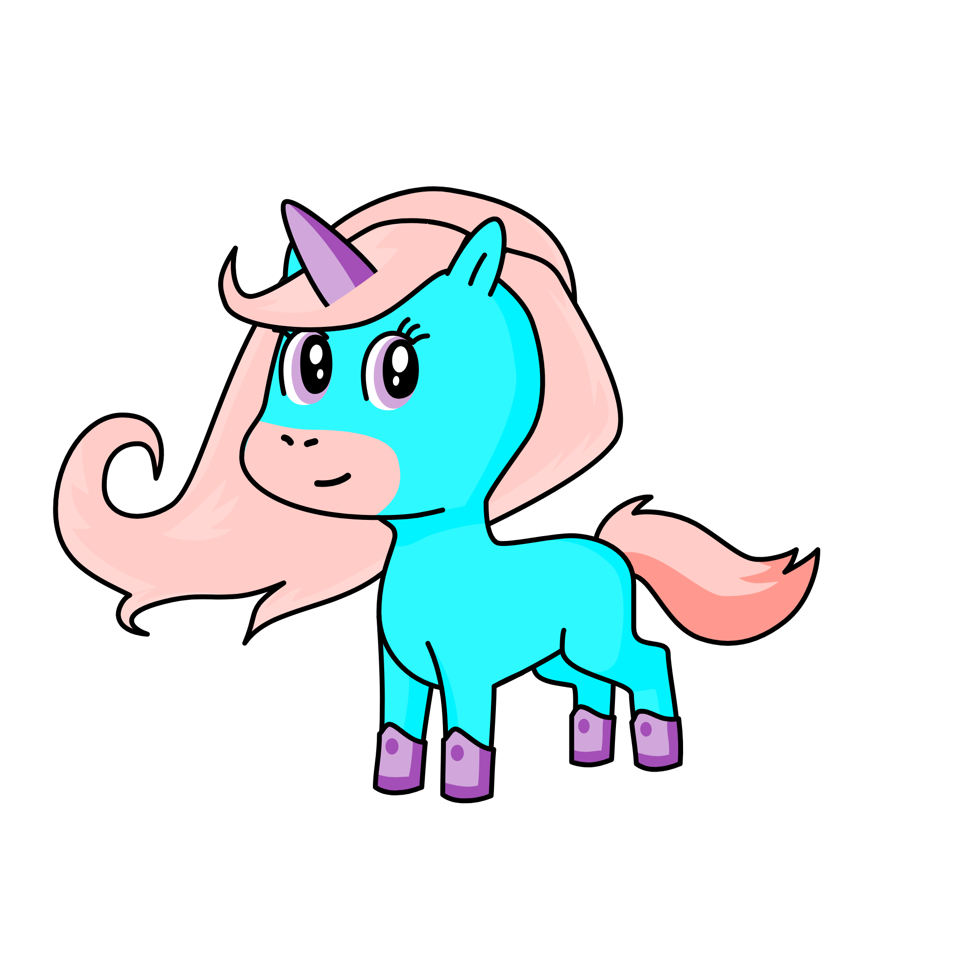 Maddiecorn, the unicorn